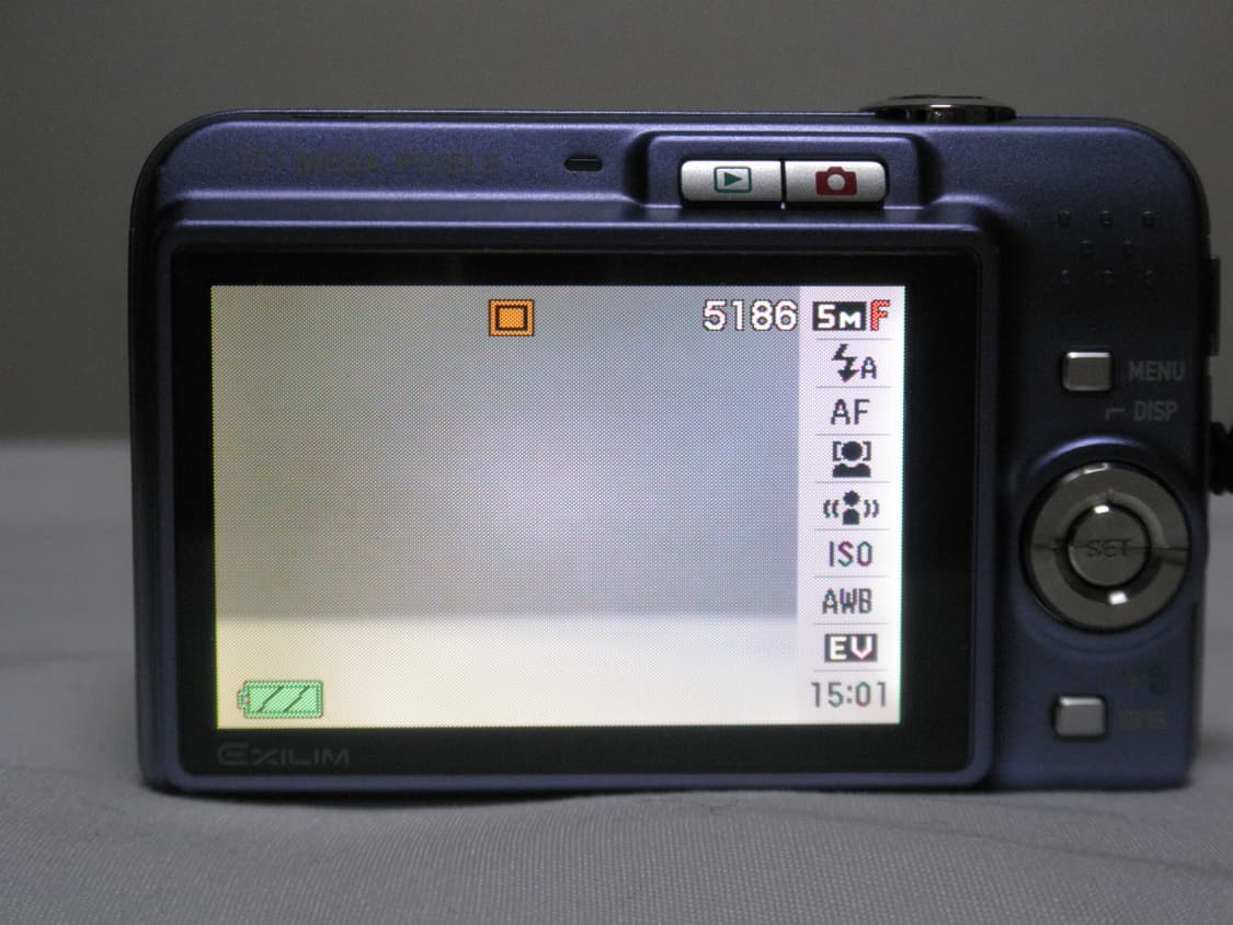 작례O) 카시오 엑슬림 z1080 빈티지 디카 Casio 상품이미지5