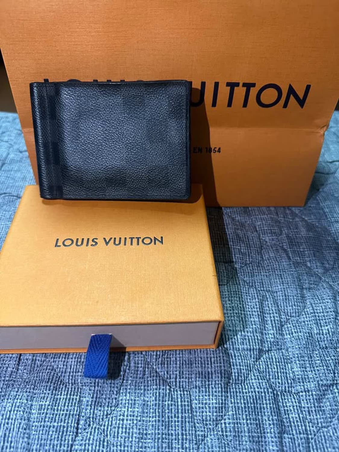 루이비통 다미에 머니클립 반지갑 상품이미지1