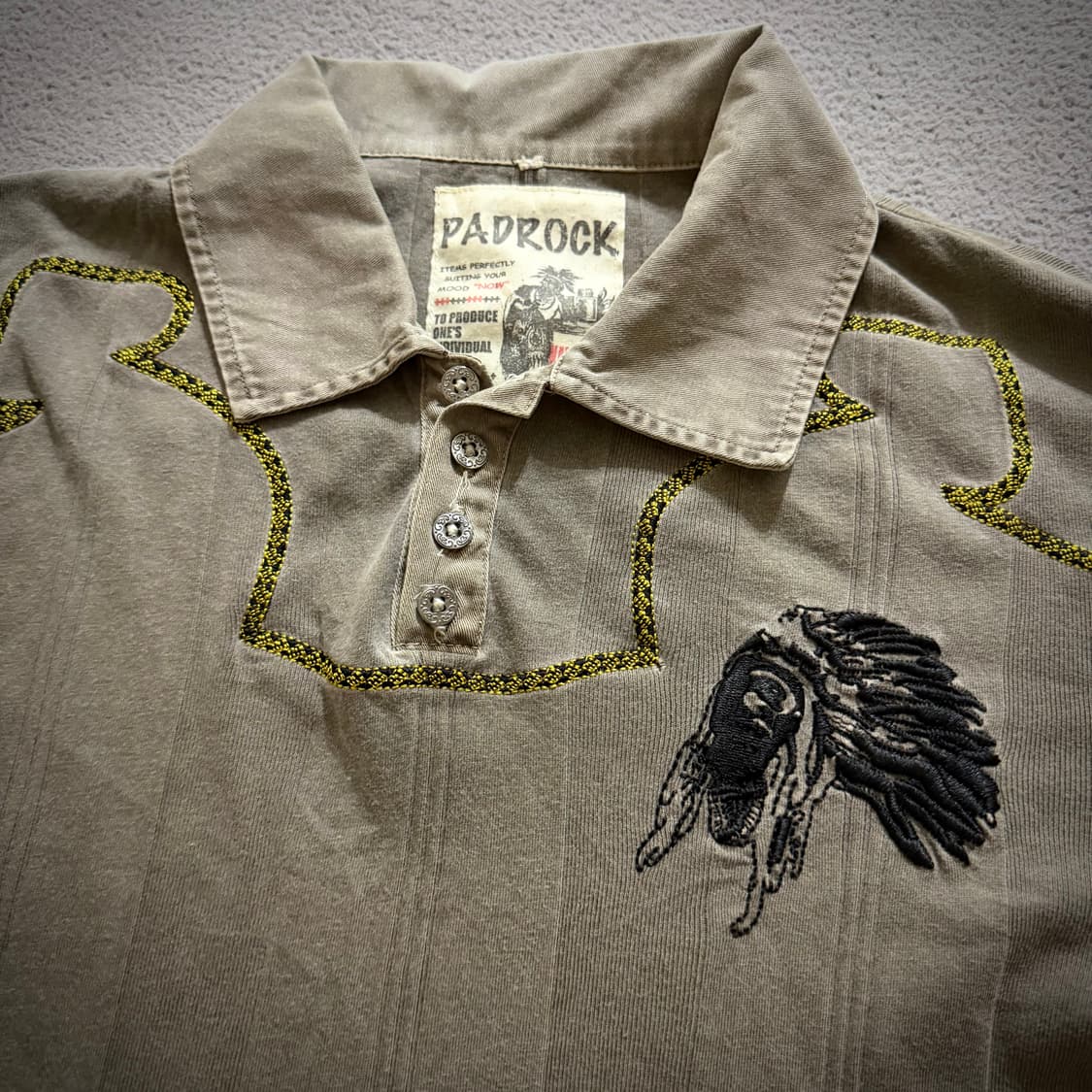 Padrock y2k t shirt 상품이미지2