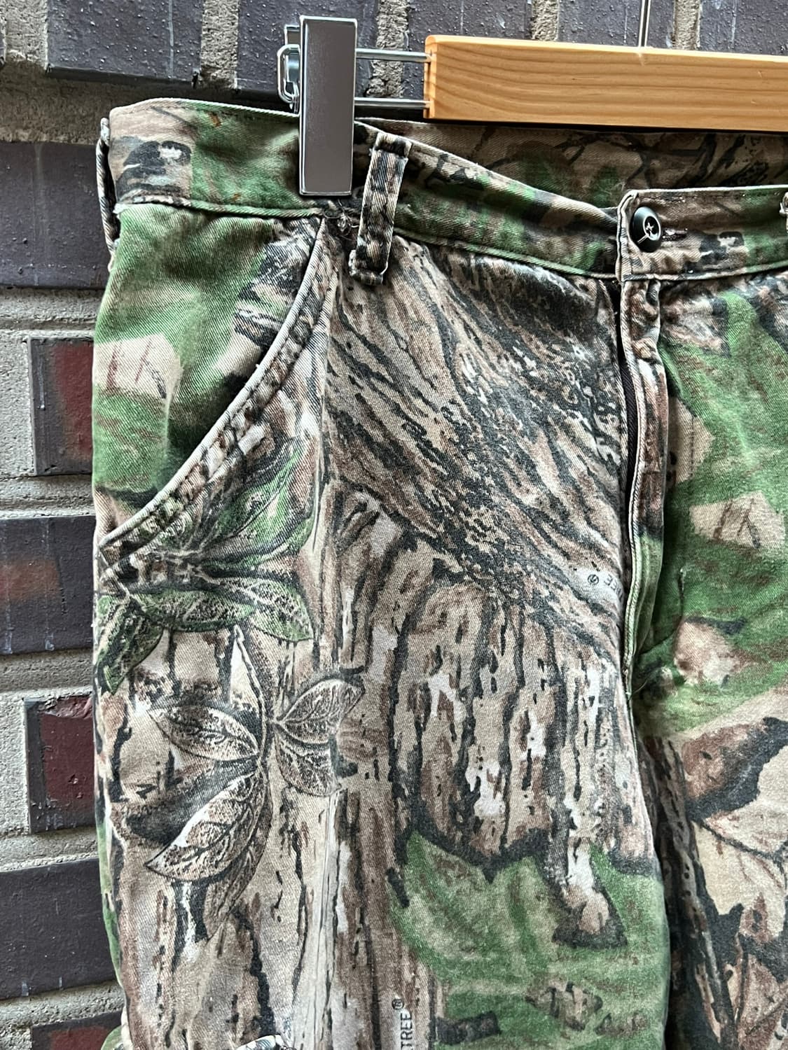 90's [32] Duxbak 리얼트리 카모 카고팬츠 USA 빈티지 헌팅 상품이미지3