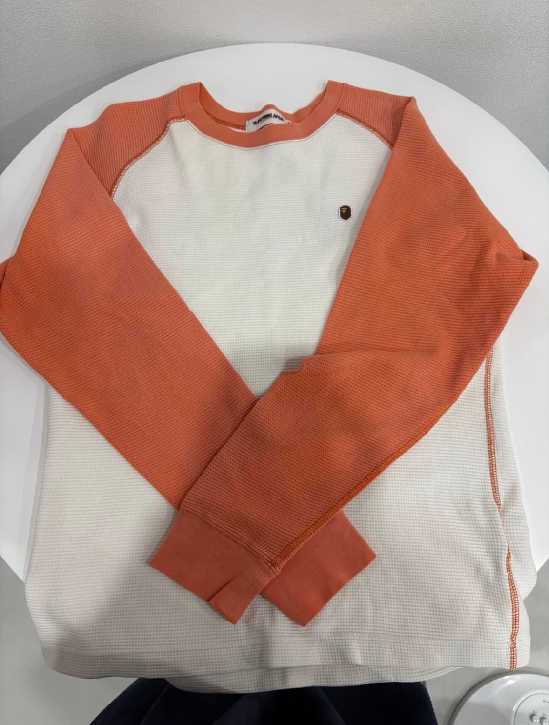 배이프 와플 롱슬리브 상품이미지1