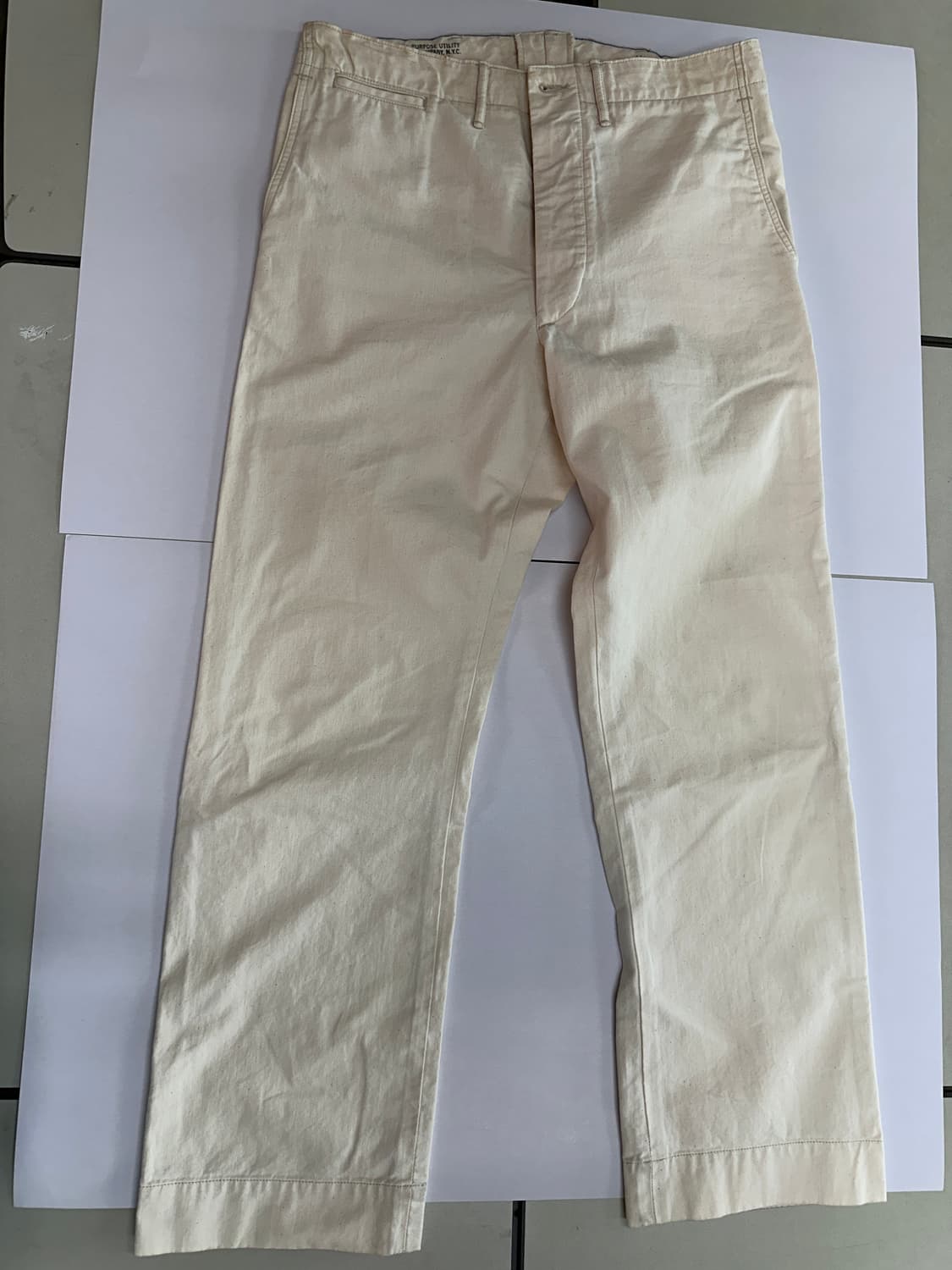 rrl 치노 필드팬츠 시디드 내추럴 32x32 상품이미지1