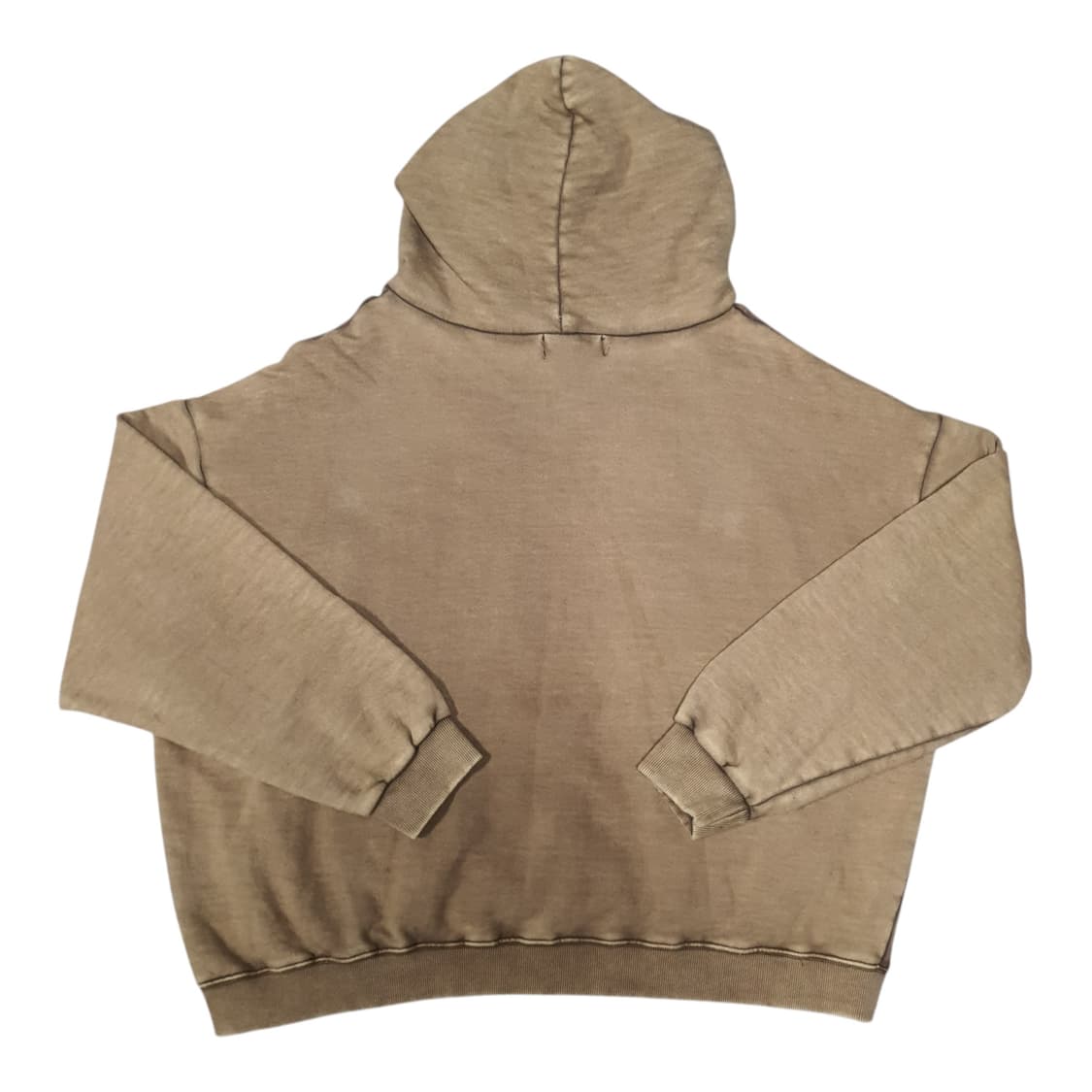 ✨ (바배) 빈티지 오버핏 세미크롭 후드티  상품이미지2