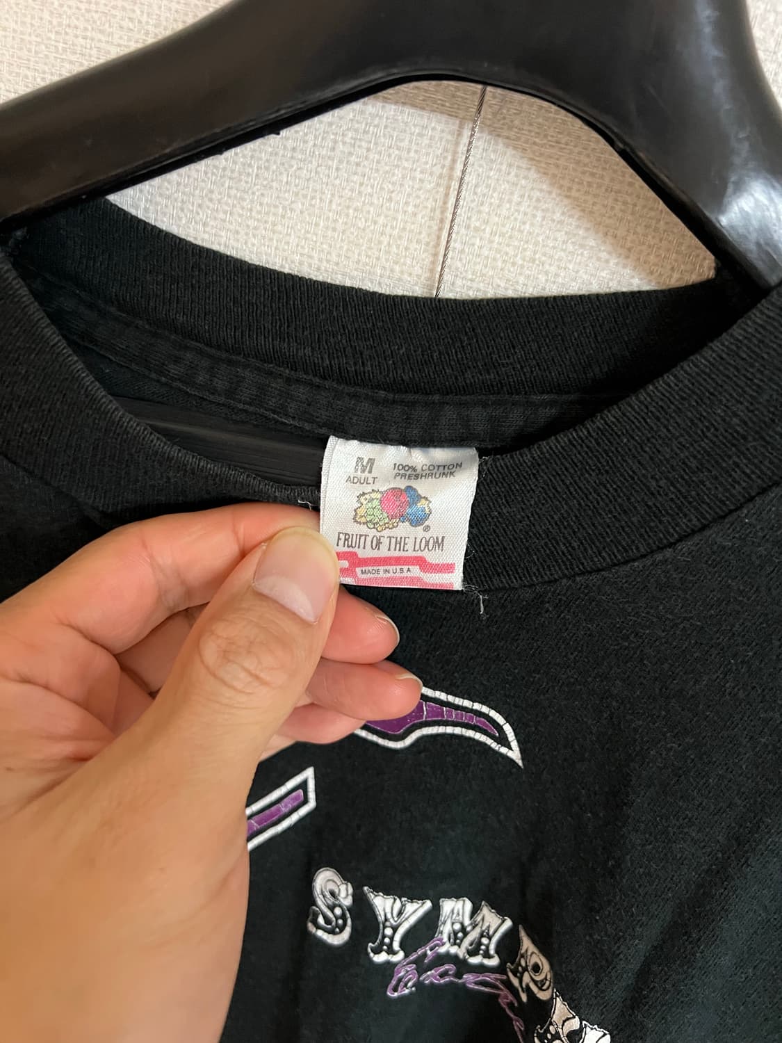 90년대 빈티지 메탈 밴드 티셔츠 Ultimatum USA제 싱글스티치 상품이미지4