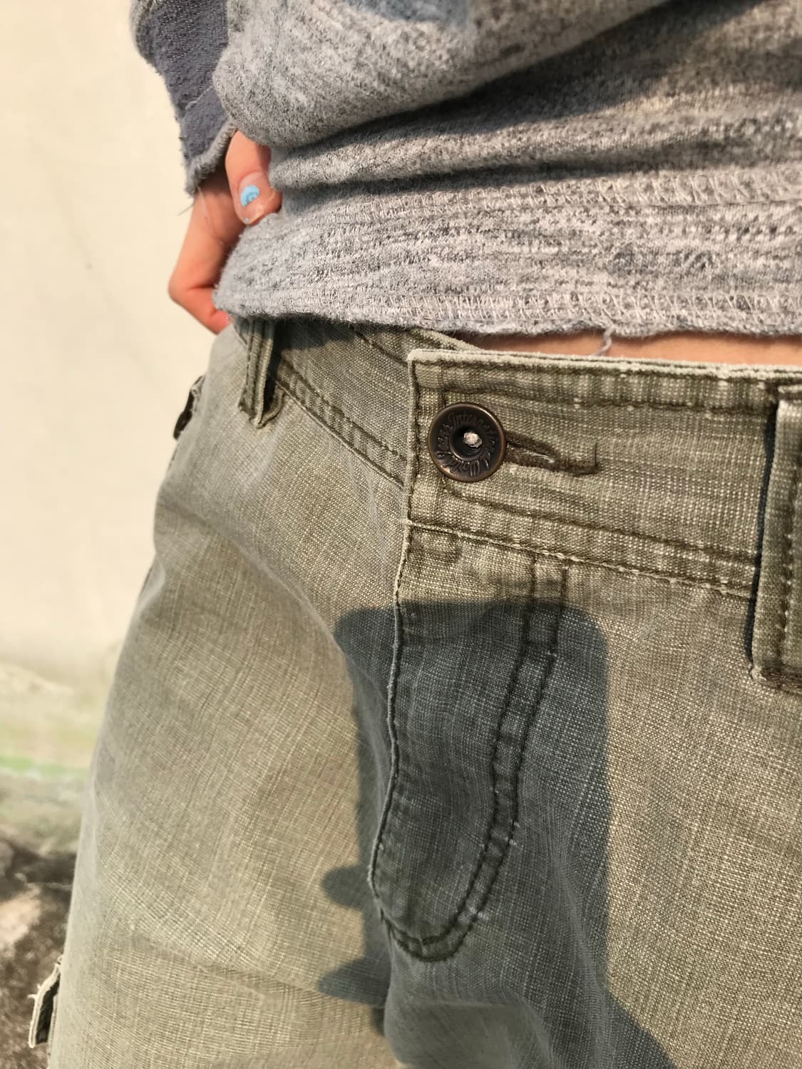 Smith’s American 워시드 그린 팬츠 상품이미지4