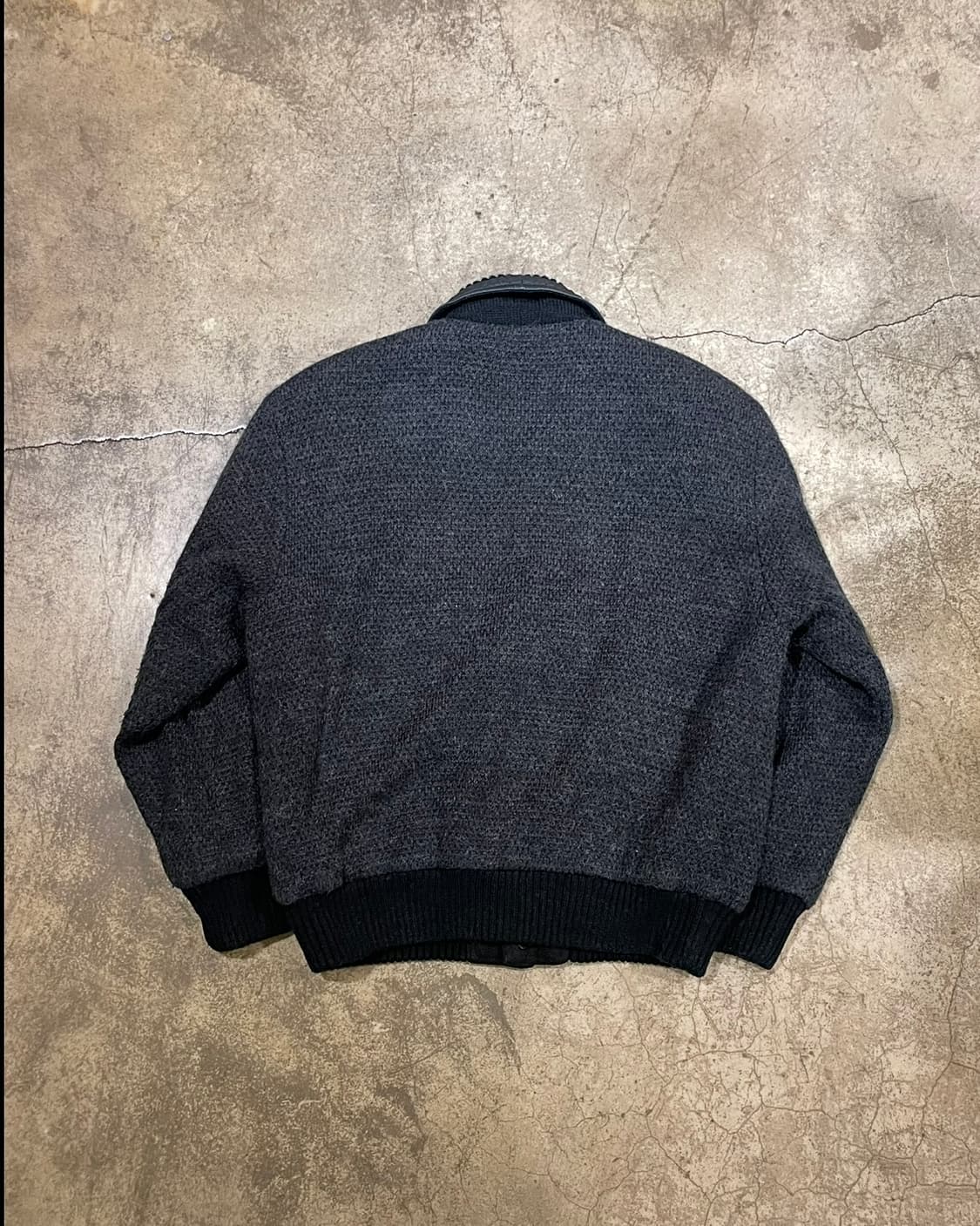 Roman racow 레더 니트 재킷 (B5086) 상품이미지6