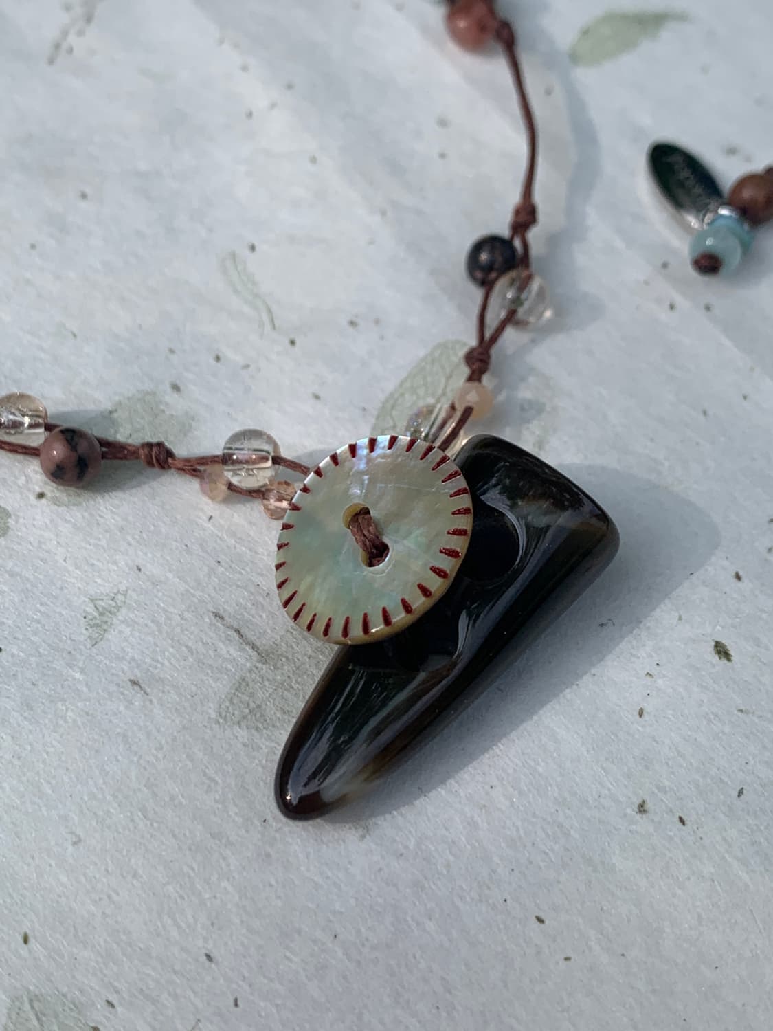 Serendipity Button Necklace 상품이미지3