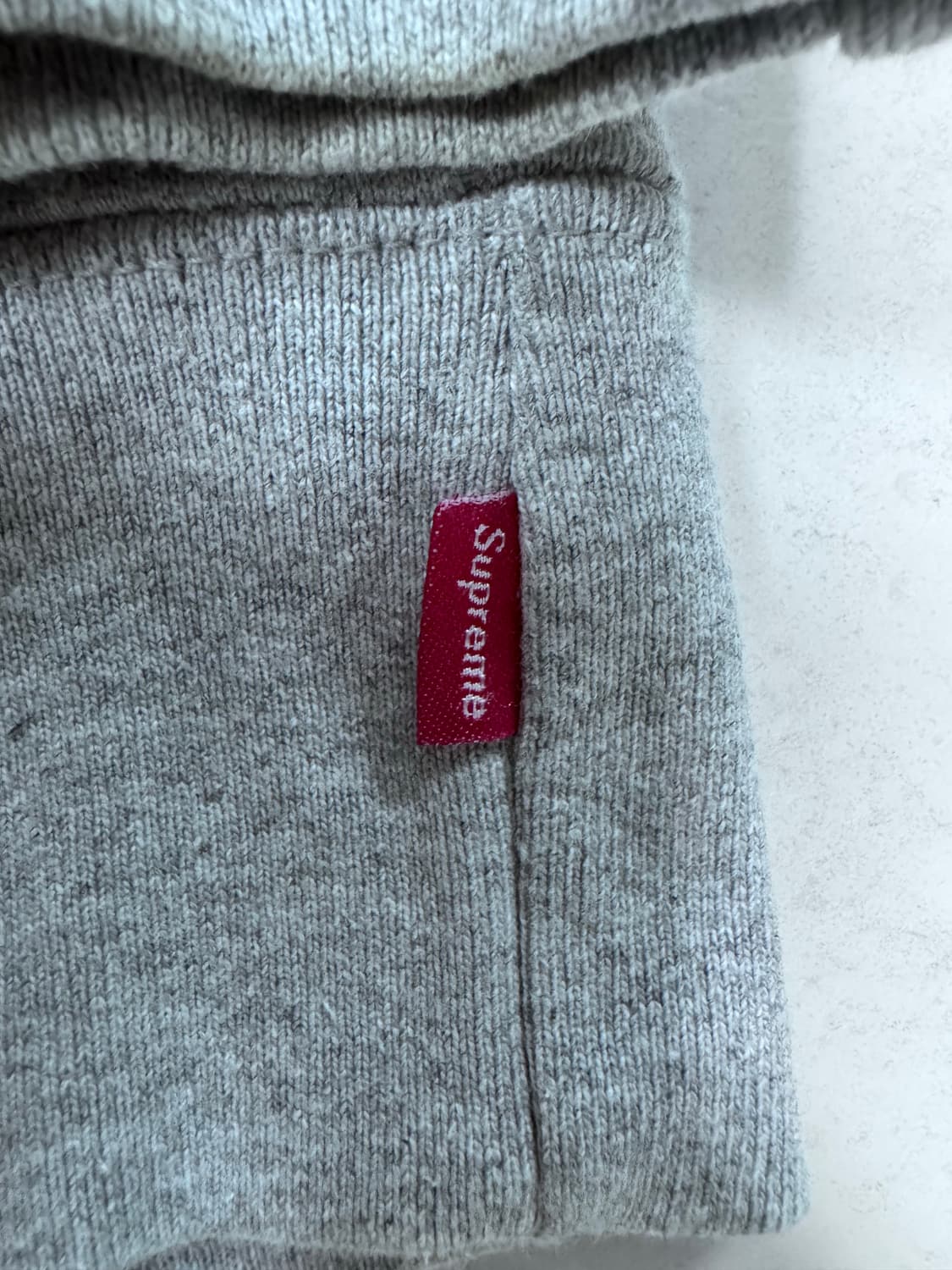 (중고/XL) 슈프림 19FW i-800 후드 그레이 XL 상품이미지3