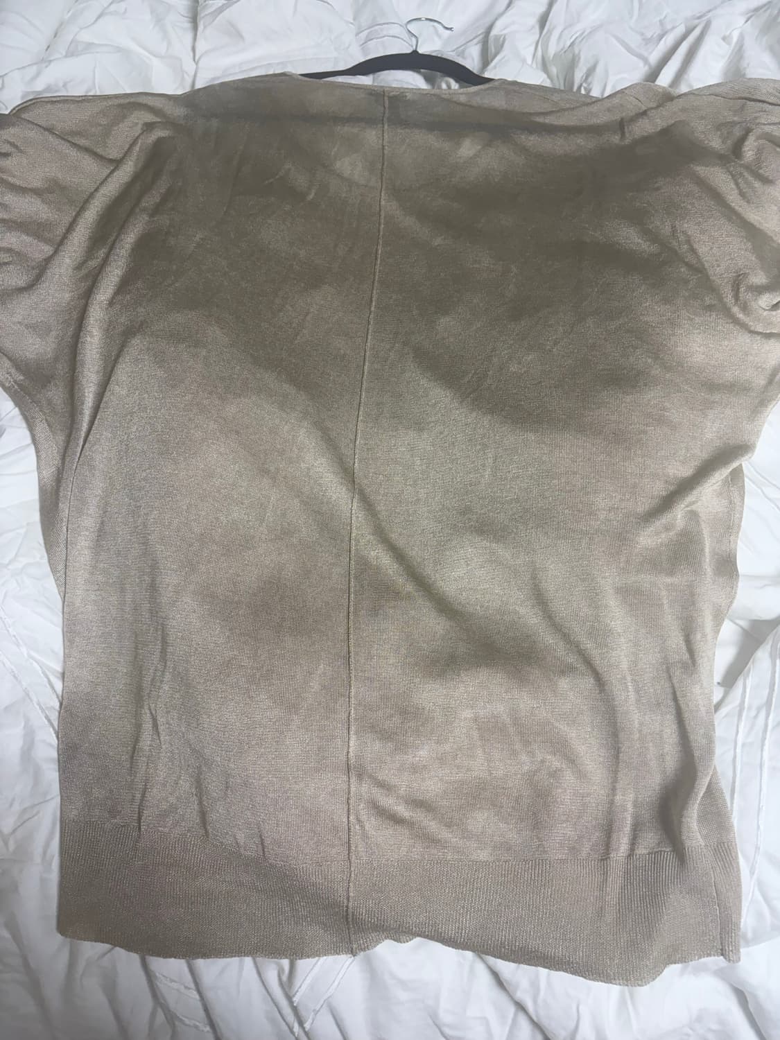 클럽 모나코 Club Monaco 골드 쉬어 니트 셔츠 드레스   상품이미지4