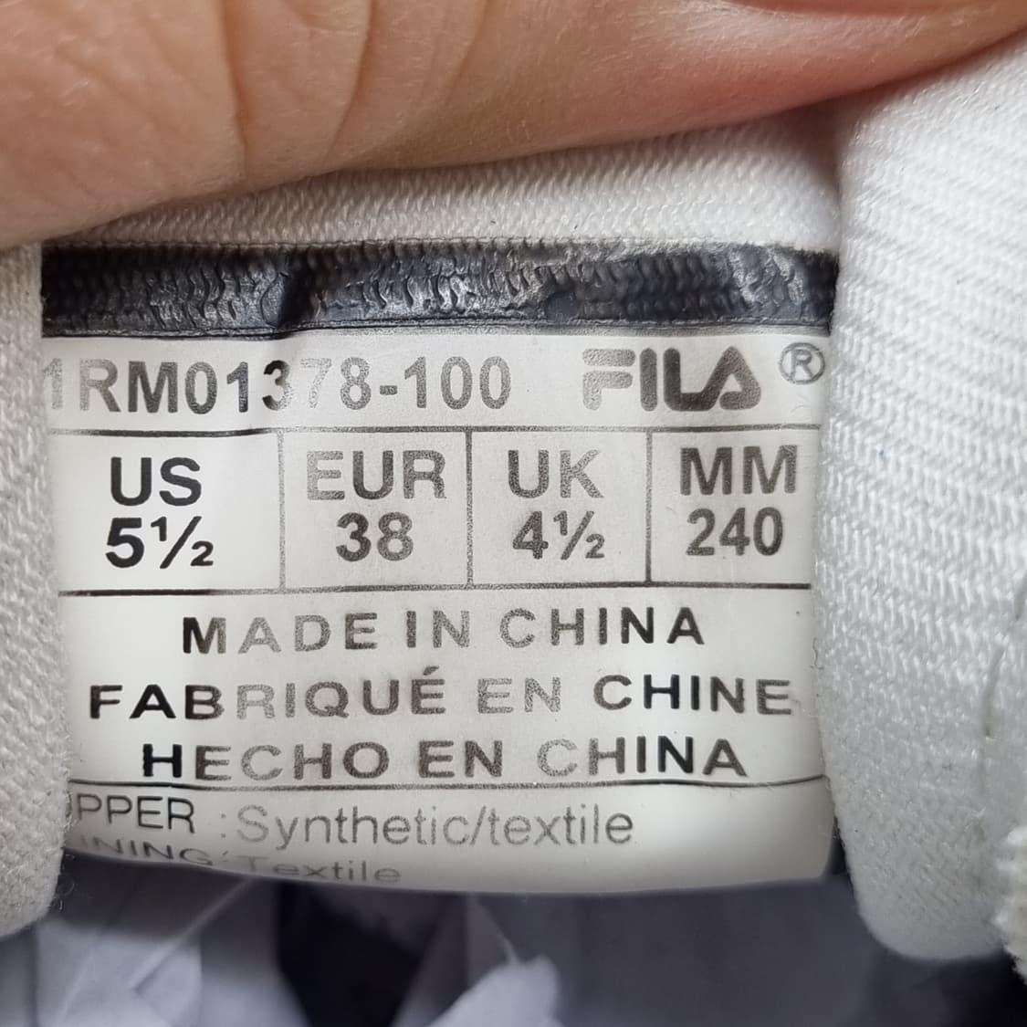 휠라 커블렛 여성운동화240  상품이미지6