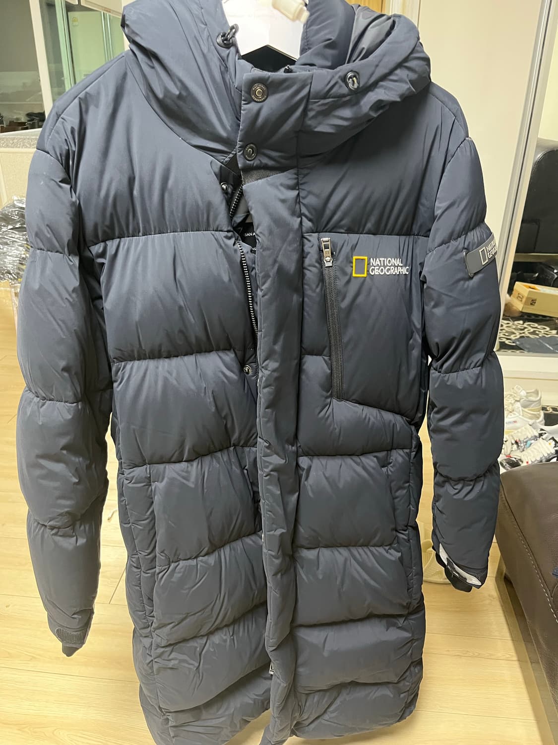 네셔널지오그래픽 롱패딩 M 상품이미지1