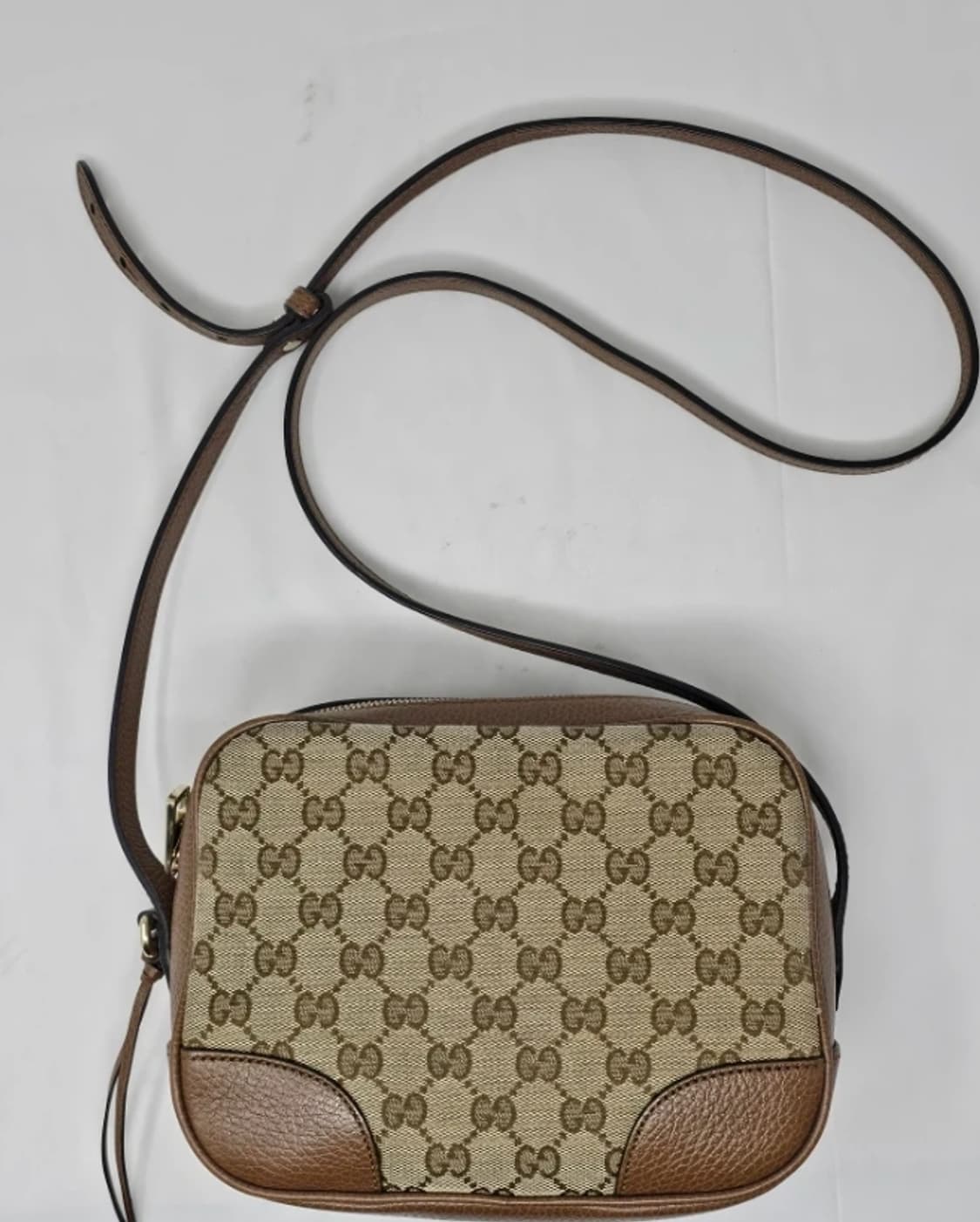 구찌 GG 패턴 브라운 크로스백 상품이미지3