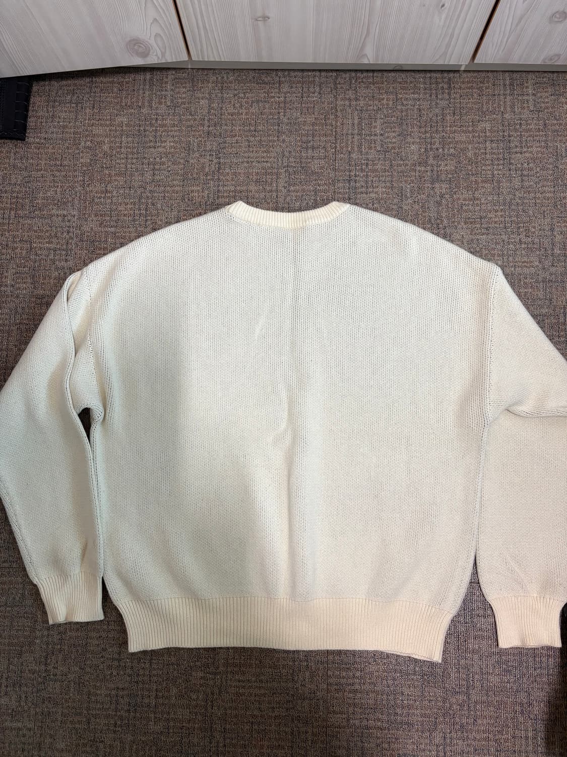 L - 에센셜 니트 스웨터 버터크림 - 20SS 상품이미지2