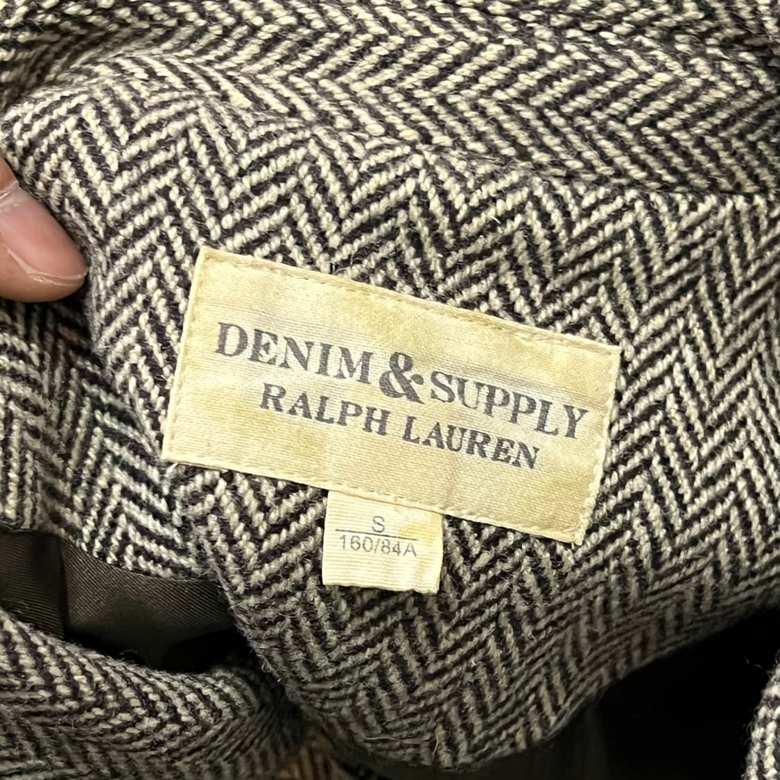  데님앤서플라이 헤링본 블레이저 y14719 상품이미지5