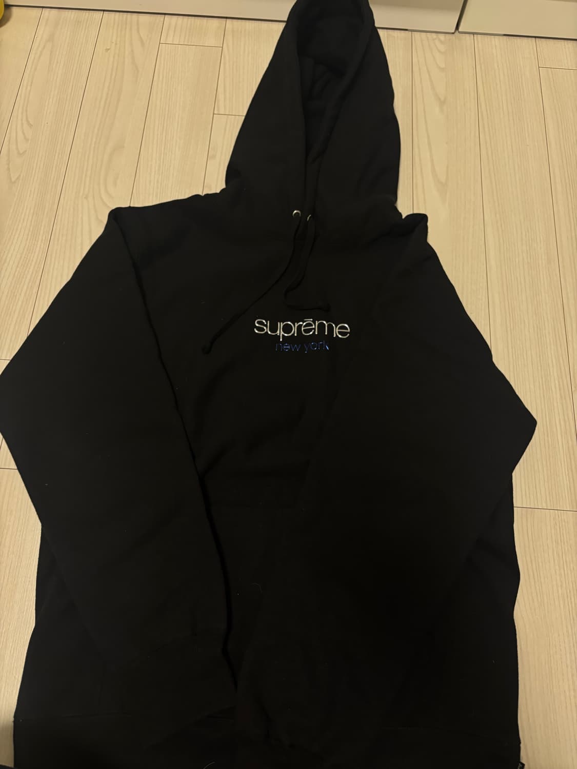 슈프림 크롬 클래식로고 후드(L) 상품이미지3