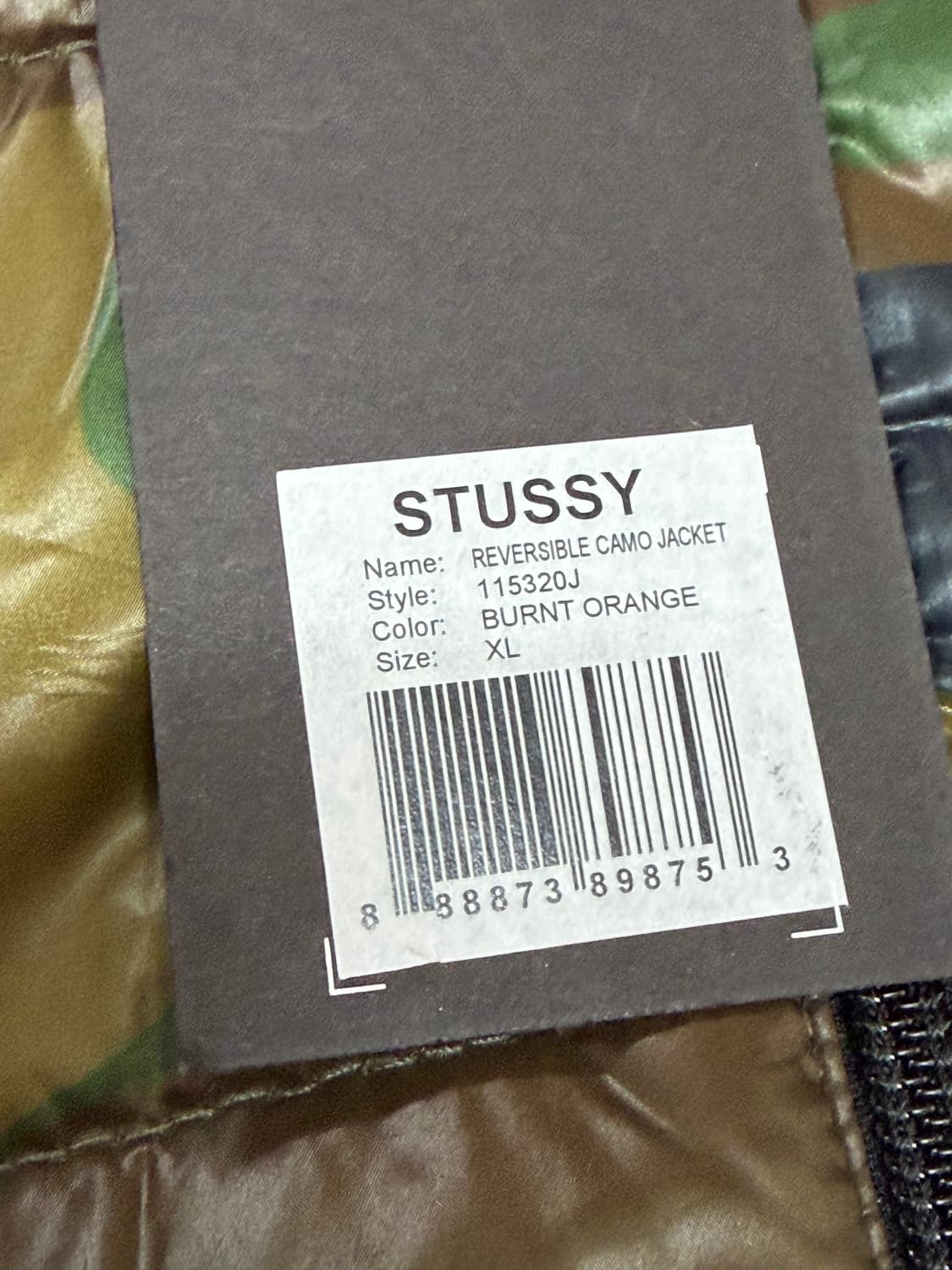 스투시 카모 리버시블 패딩 상품이미지8