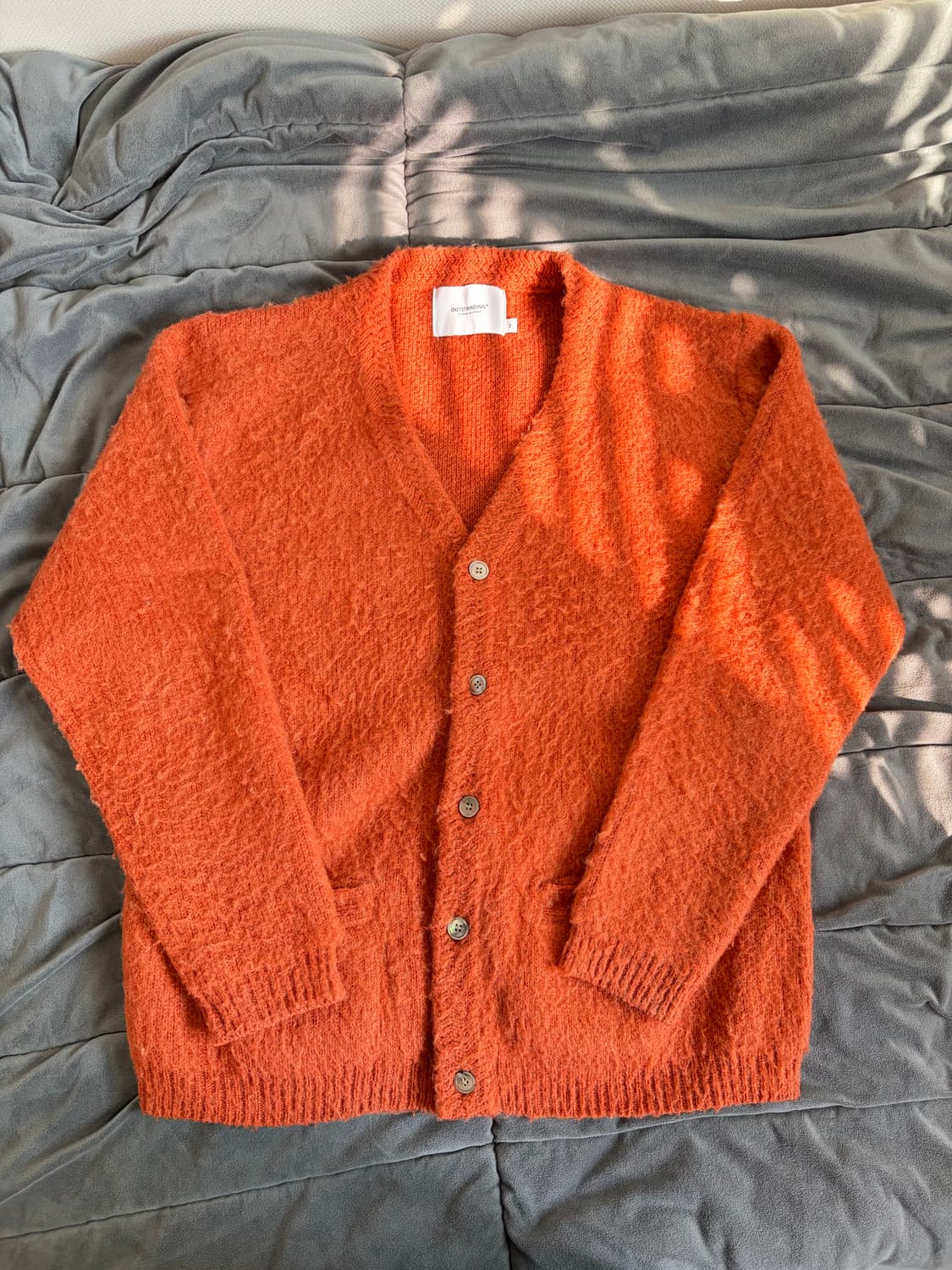 아웃스탠딩 모헤어 가디건 Brick 상품이미지1