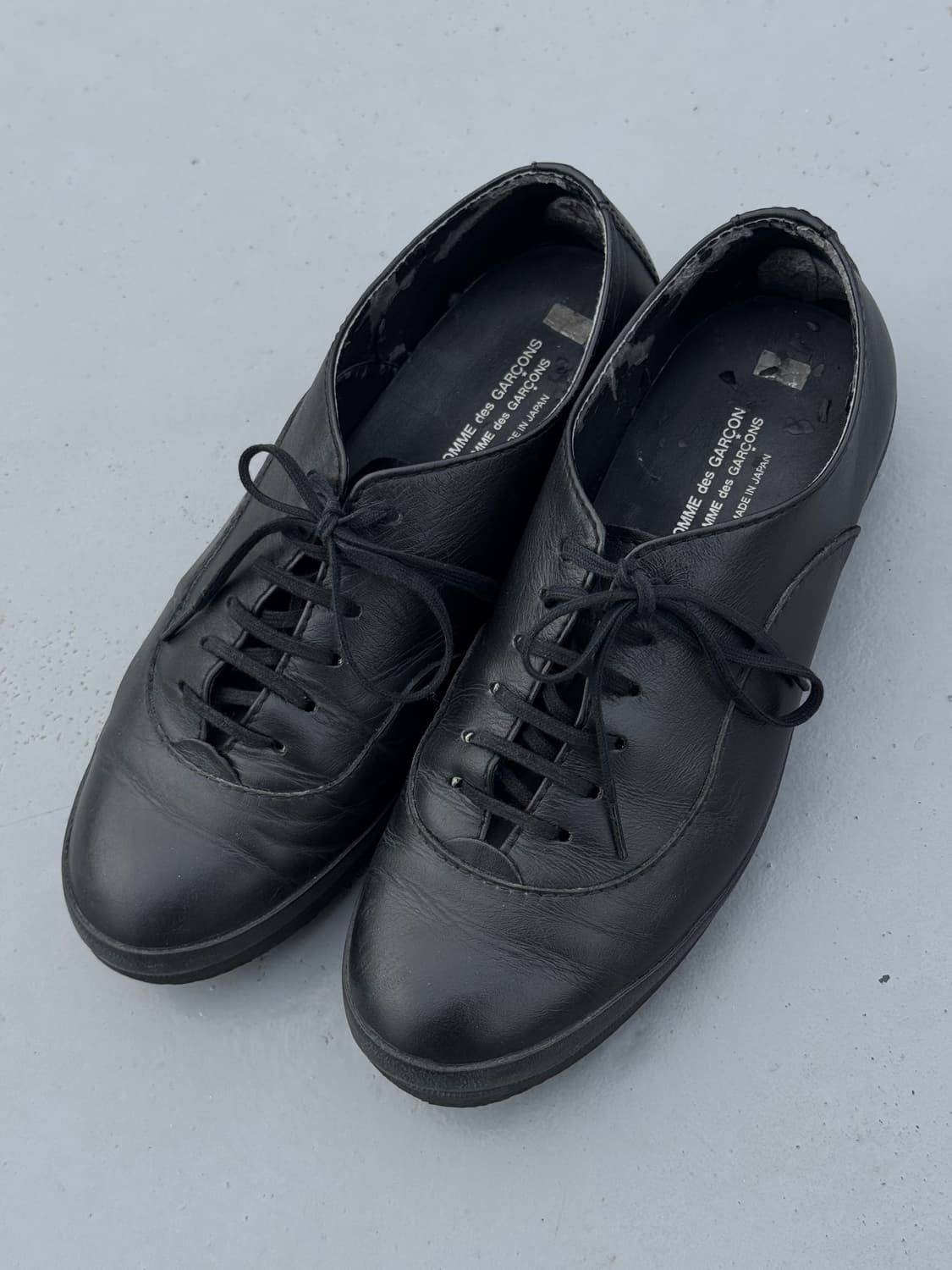 CDGCDG Plain Toe Derby Shoes 상품이미지1
