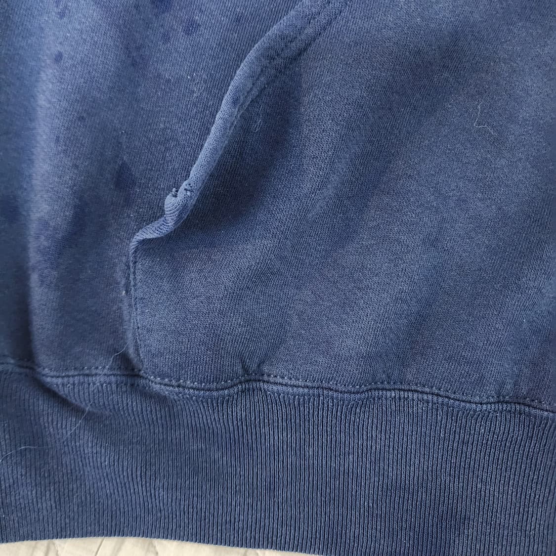 [XL] 90s 러셀 애슬레틱 Navy 네이비 후드티 트래쉬드 상품이미지6