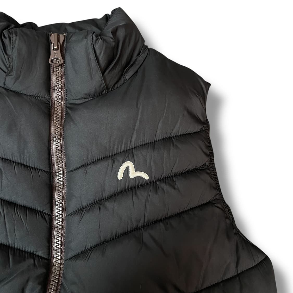 에비수 블랙 베스트 패딩 조끼 베스트 우먼 L 상품이미지3