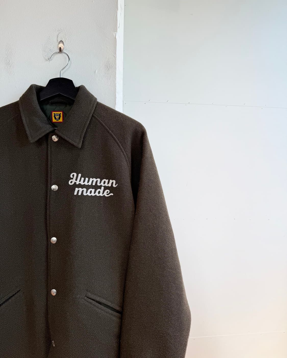 휴먼메이드 올리브 드랩 스타디움 자켓  상품이미지5