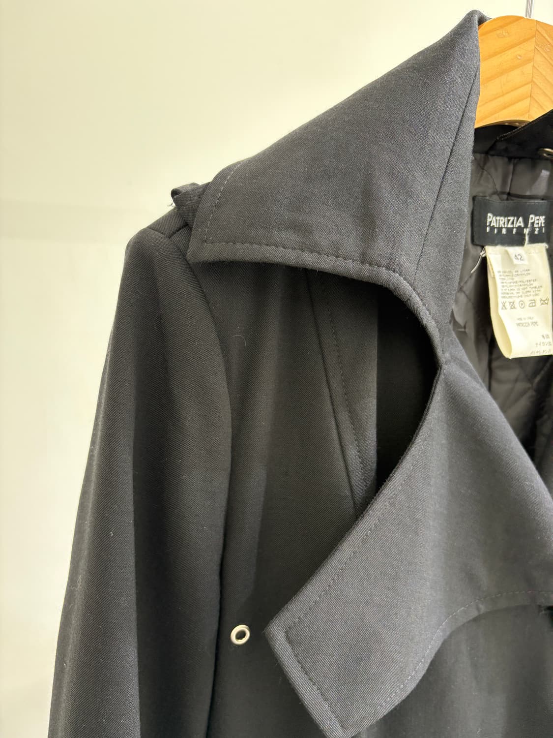 PATRIZIA PEPE (Made in Italy) 코트 상품이미지3