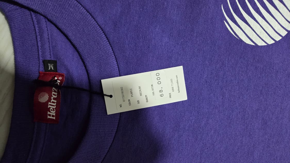 hellrazor 보라색 반팔 상품이미지3