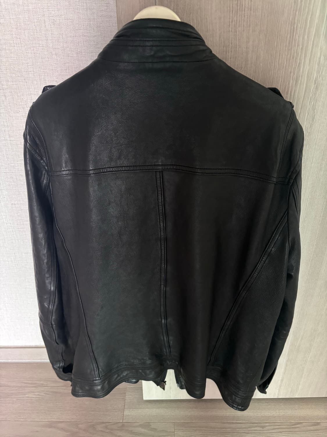 램스킨 멀티포켓 레더 자켓 상품이미지2