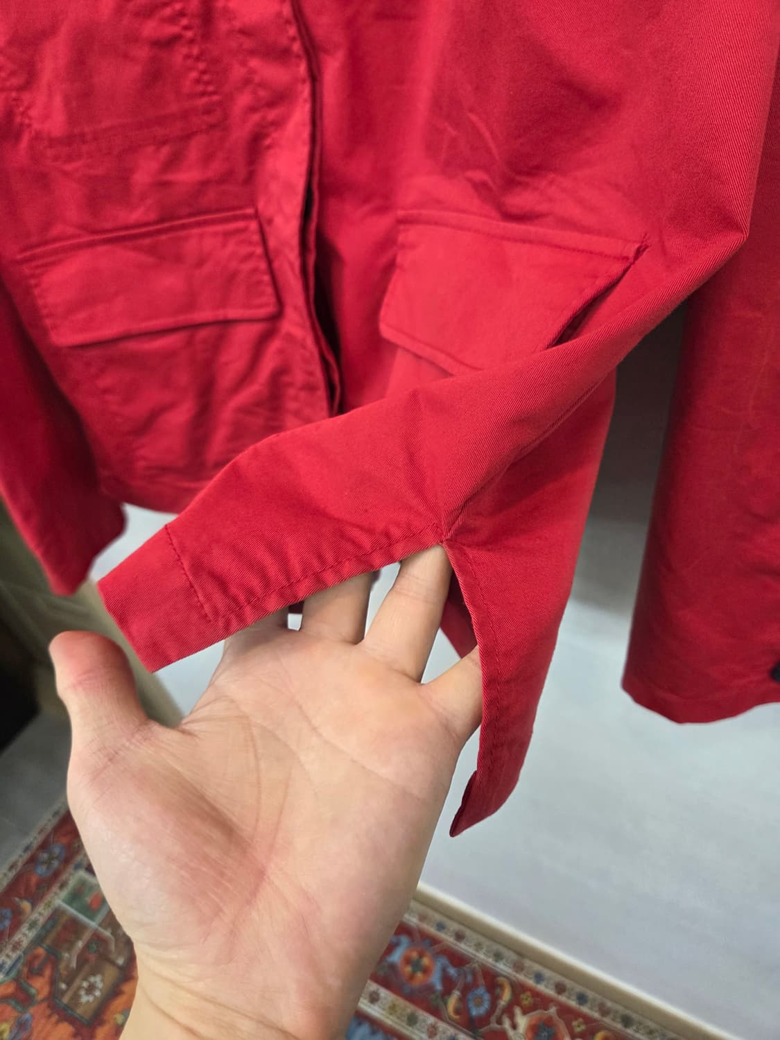 스튜디오 톰보이 프렌치 워크 코튼 자켓 프리 상품이미지5