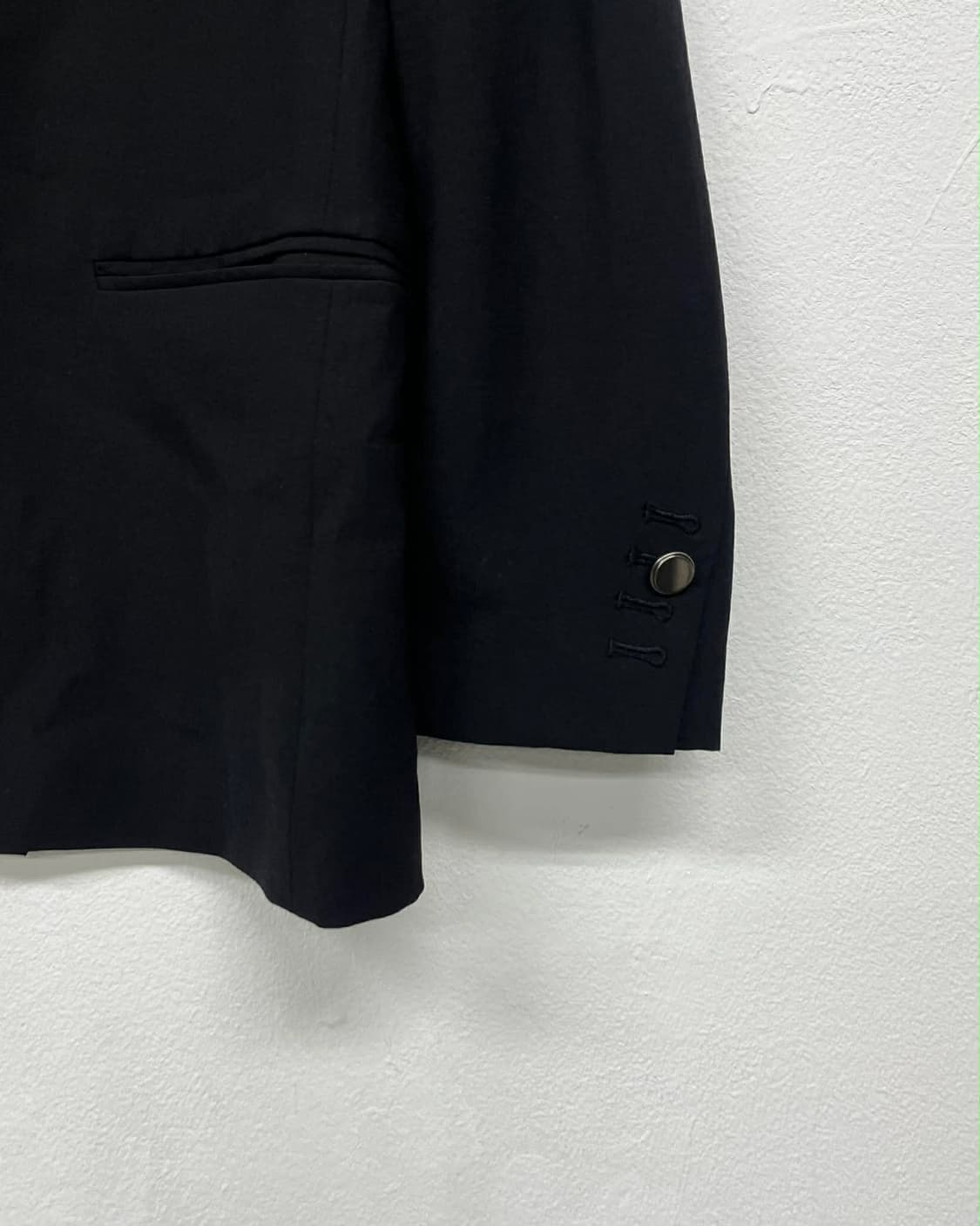 [55] AtG 더앳지 블랙 싱글 블레이져 자켓 상품이미지7