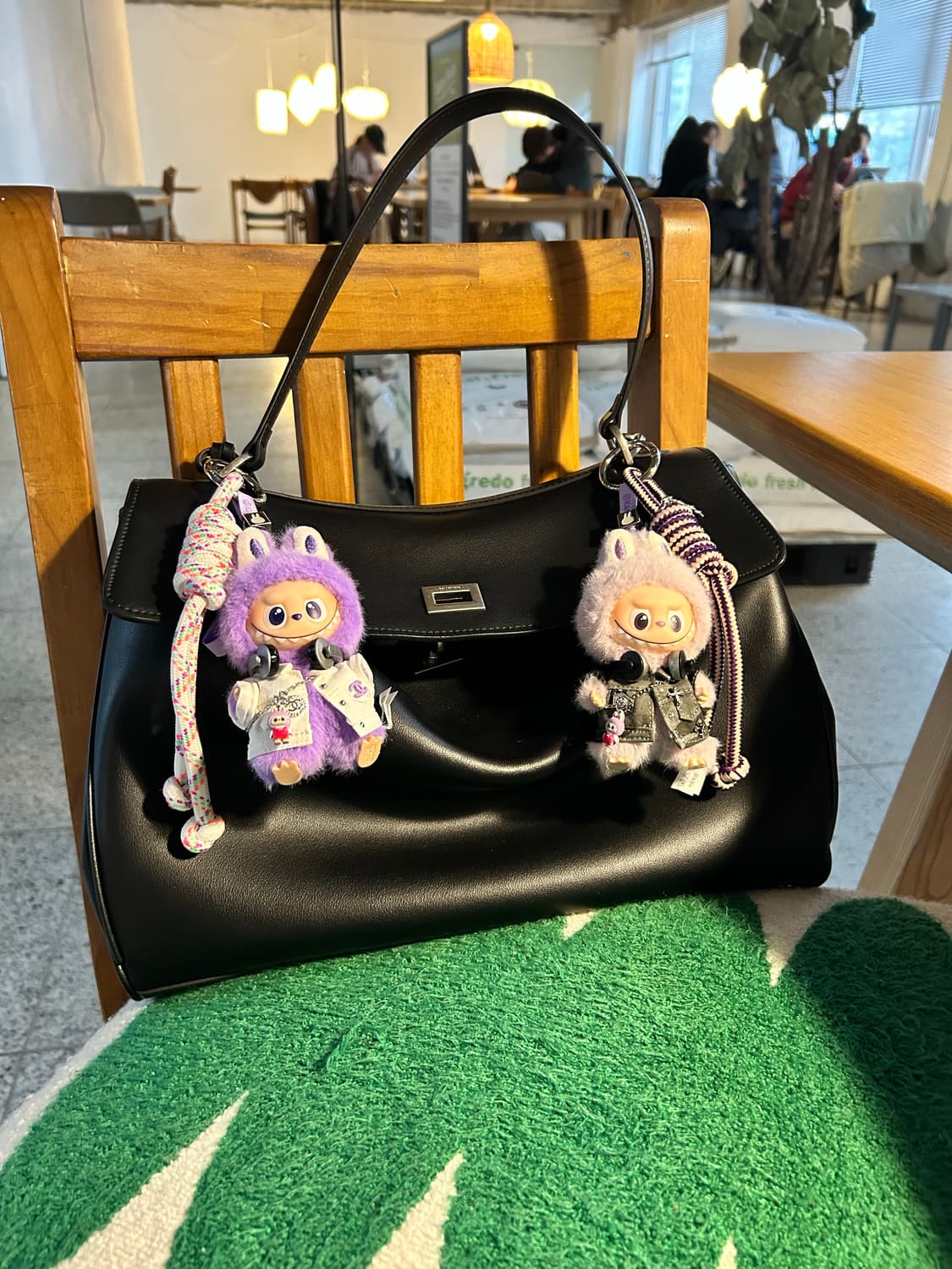 🐰미니라부부 내 마음속 비밀번호”M”커스텀키링 상품이미지4