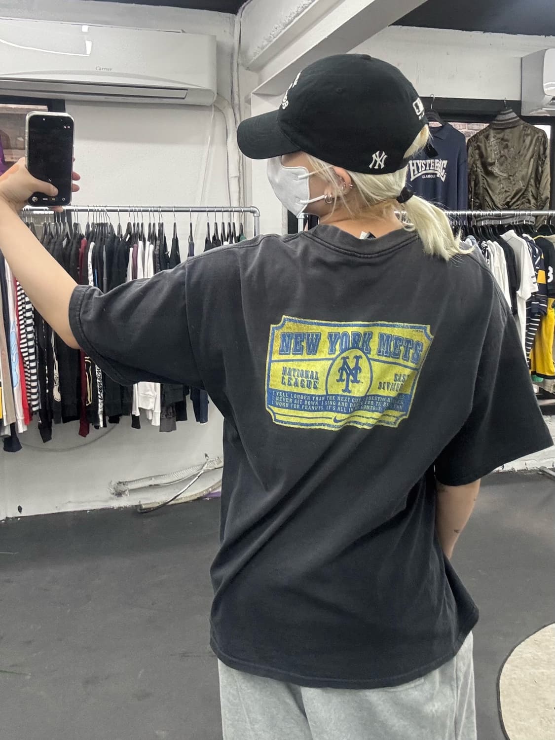 VTG 나이키 뉴욕 매츠 티셔츠 상품이미지4