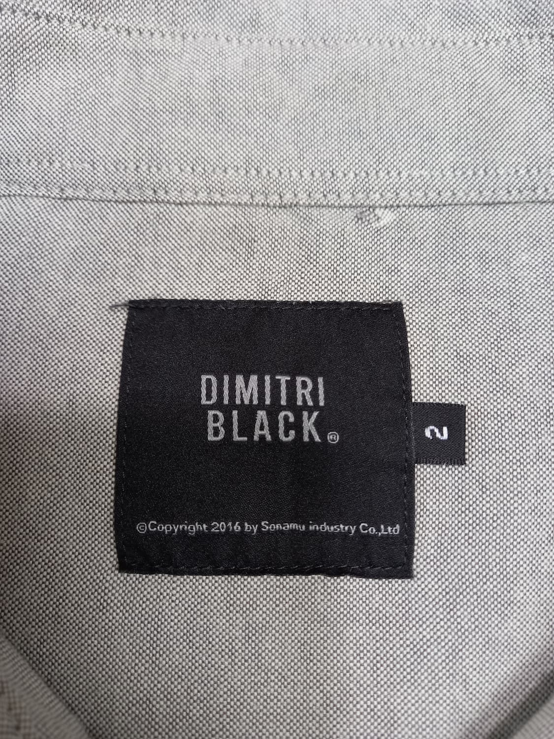 2XL110 DIMITRI BLACK 반팔셔츠 그레이 2XL-228 상품이미지4