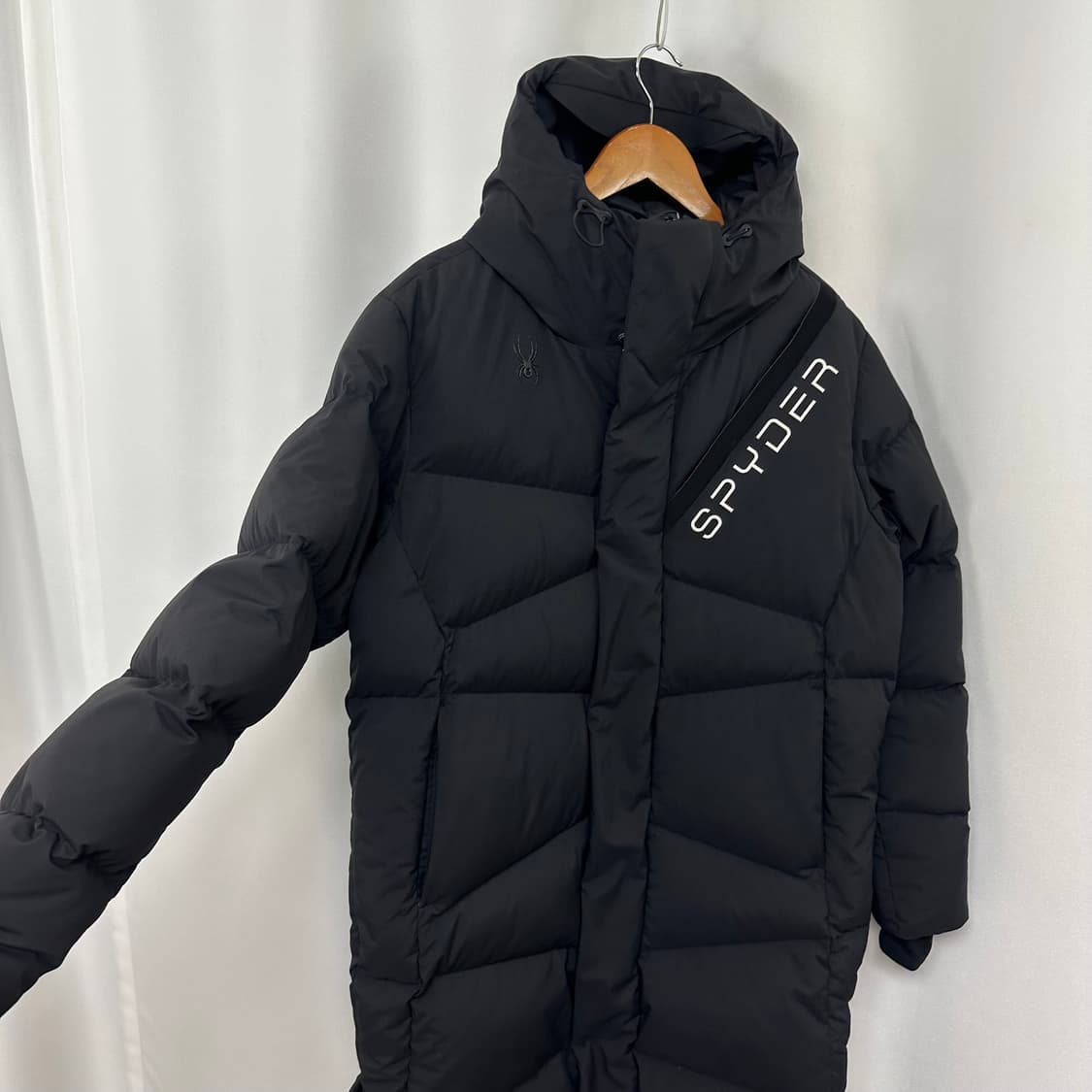 스파이더 남자 솜빵빵 패딩 최상 검정 95 M 상품이미지2