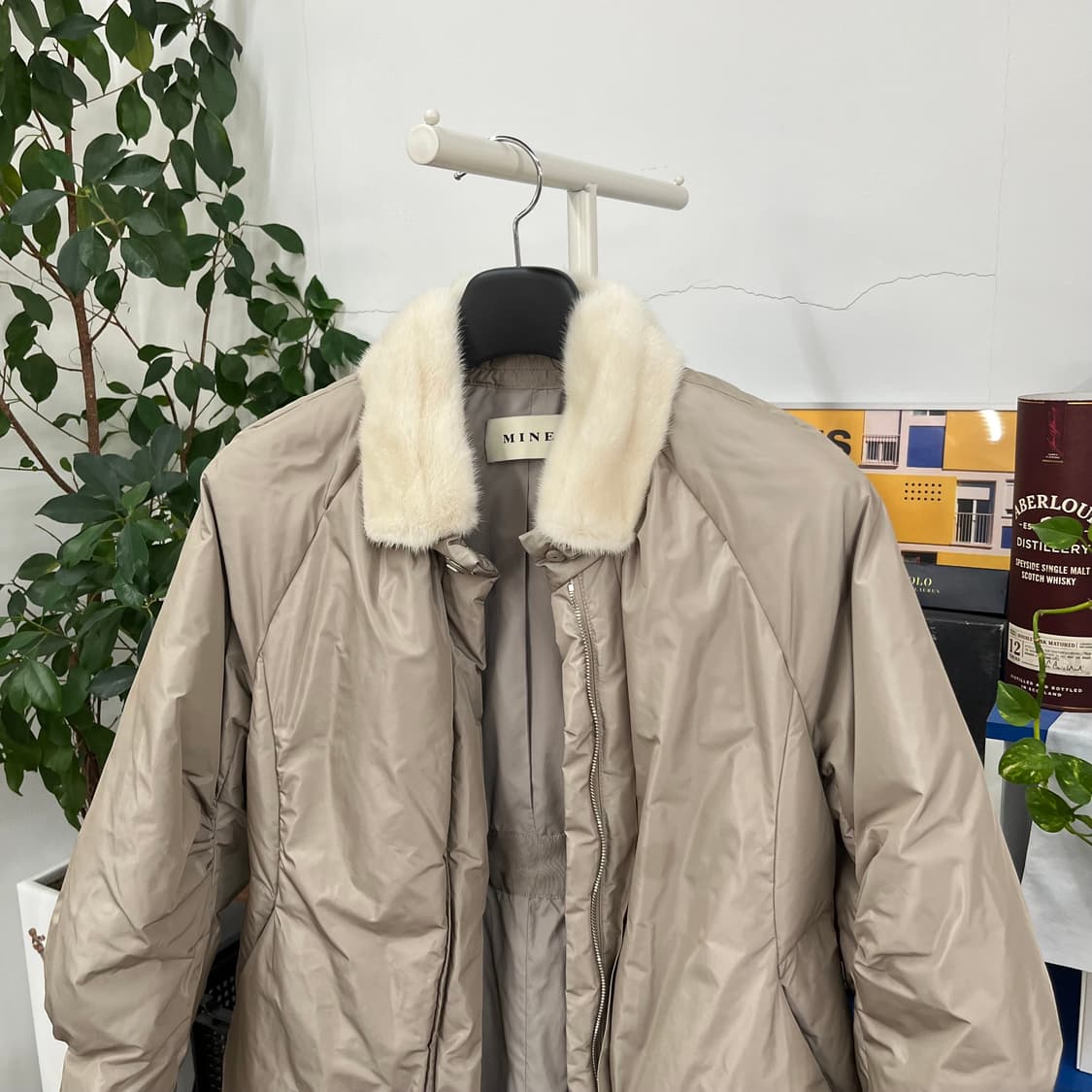마인 밍크퍼 롱패딩 점퍼 82 상품이미지2