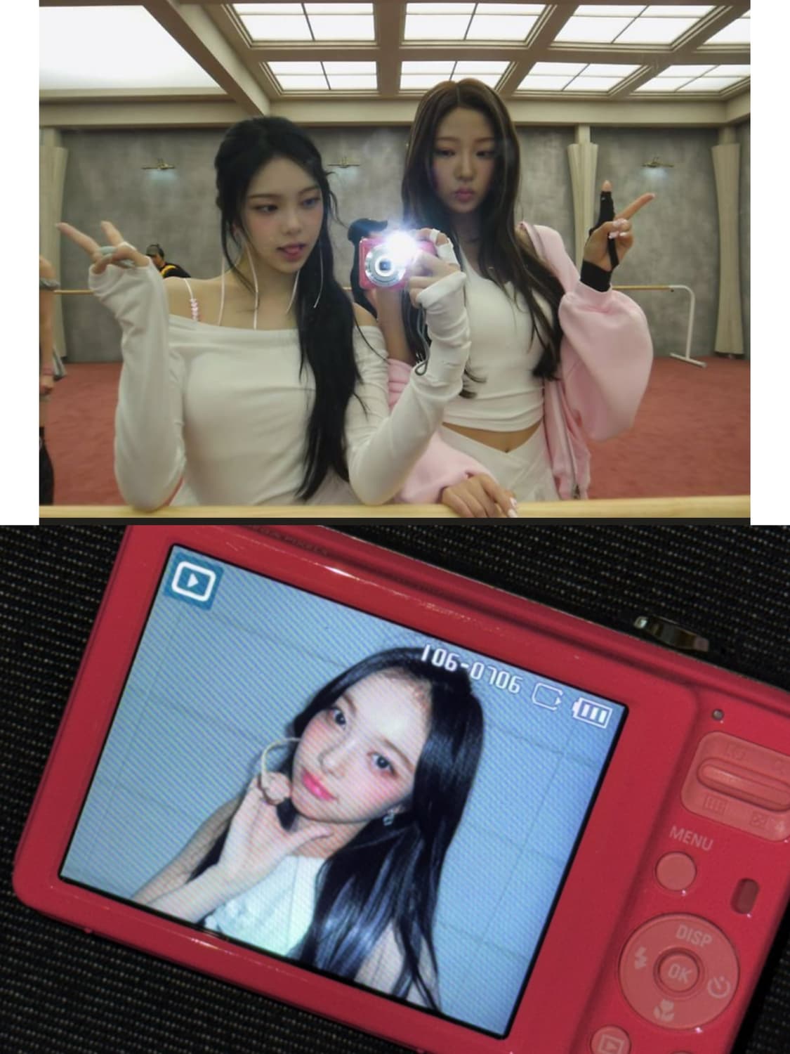 하츠투하츠 디카) 박스셑 뽀용 삼성 es30 디지털카메라 빈티지 디카 상품이미지1