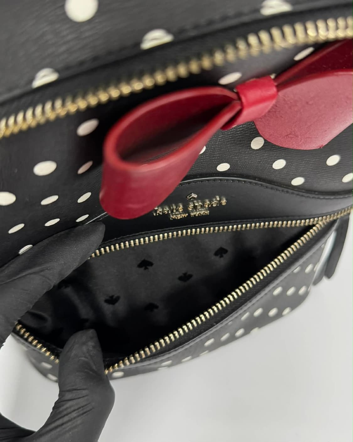 케이트 스페이드 x 디즈니 미니마우스 폴카닷 도트 땡땡이 미니 백팩 상품이미지9