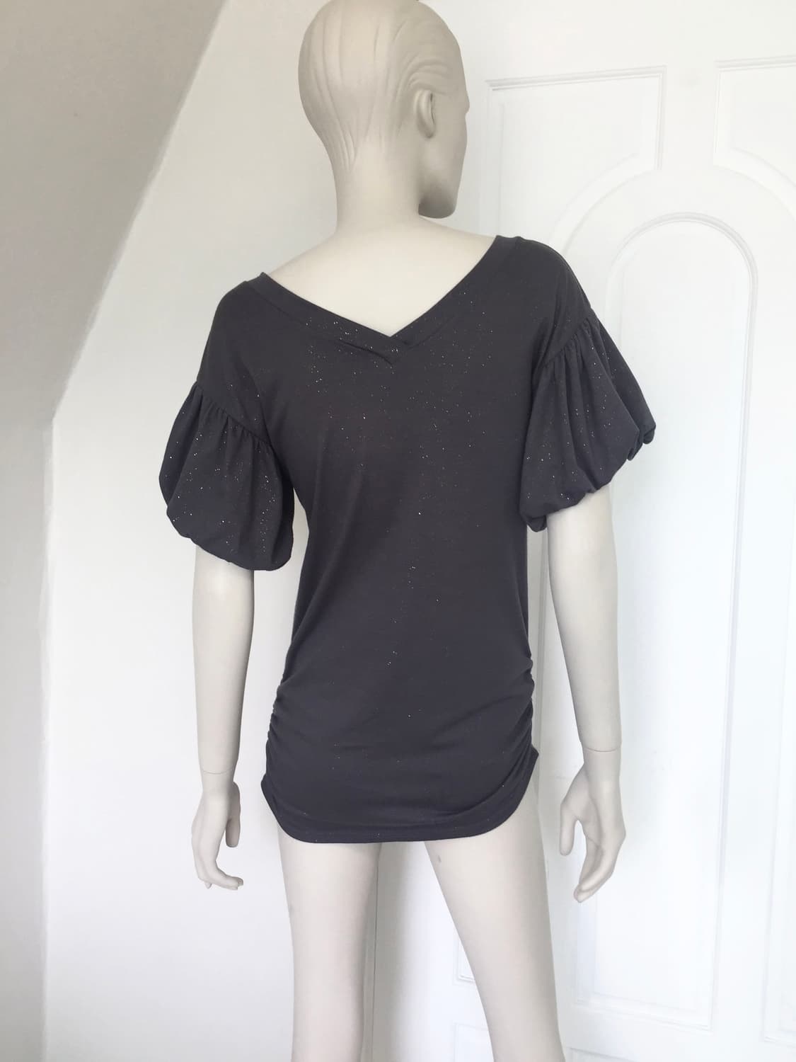 Oversized Woman Print Puff Tee 상품이미지7