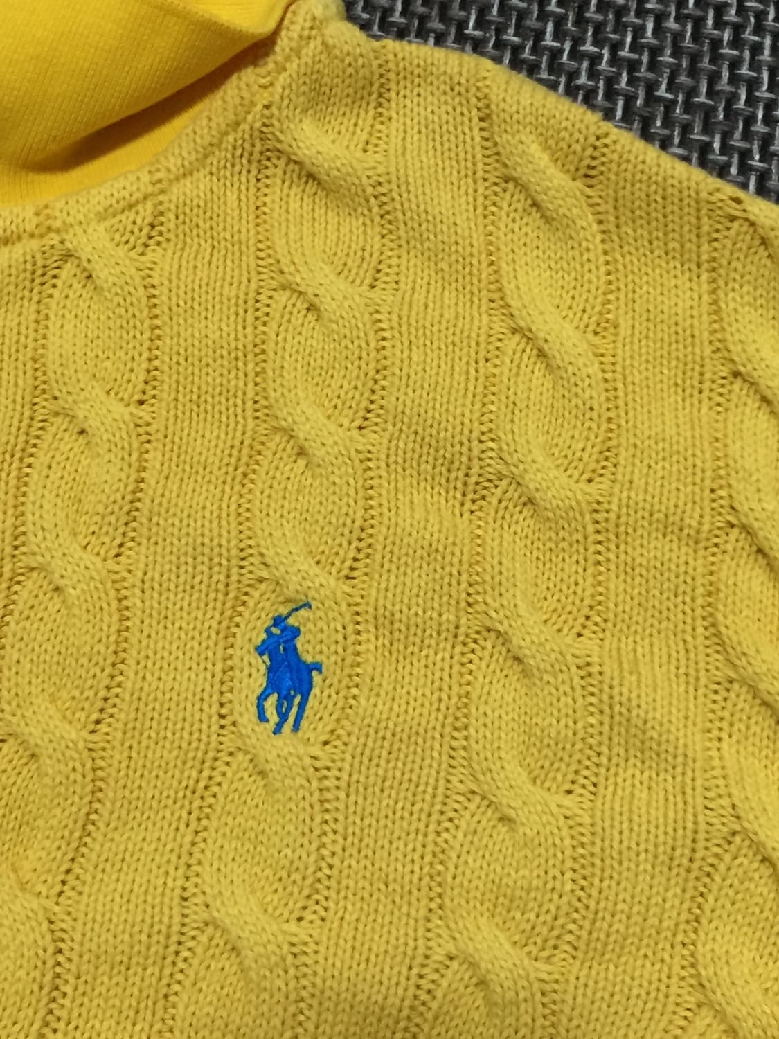폴로 랄프로렌 케이블 카라 니트 상품이미지5