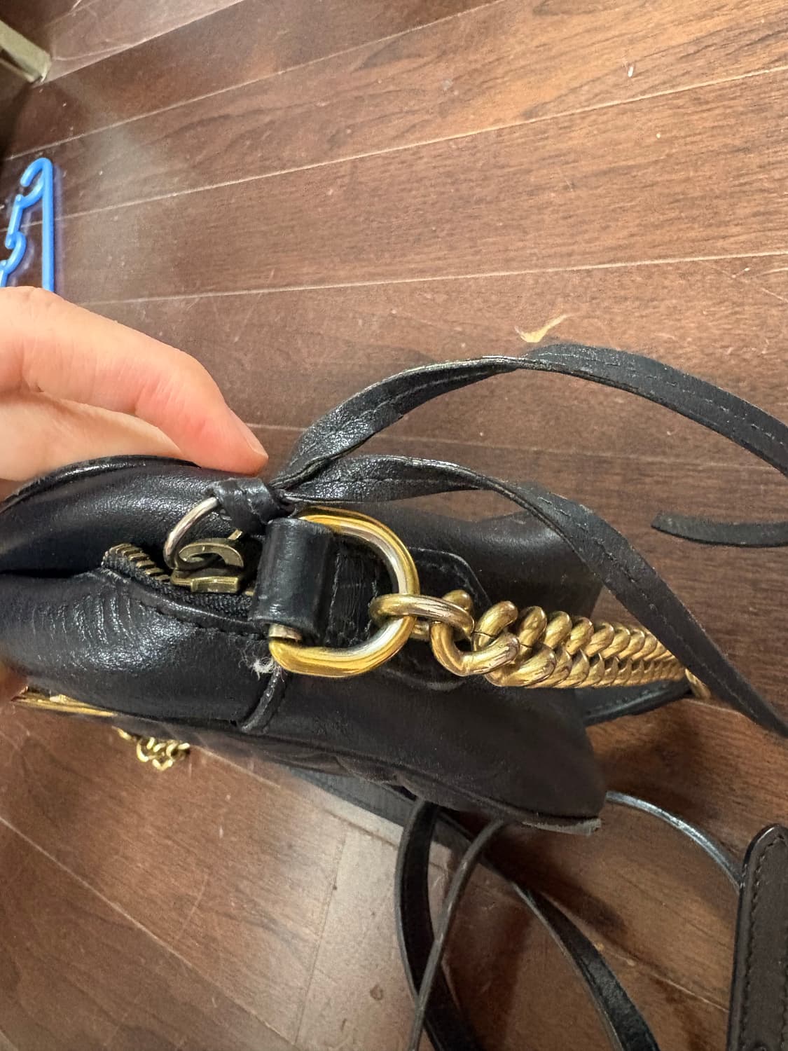 구찌 GG마몽 마틀라세 숄더백 상품이미지7