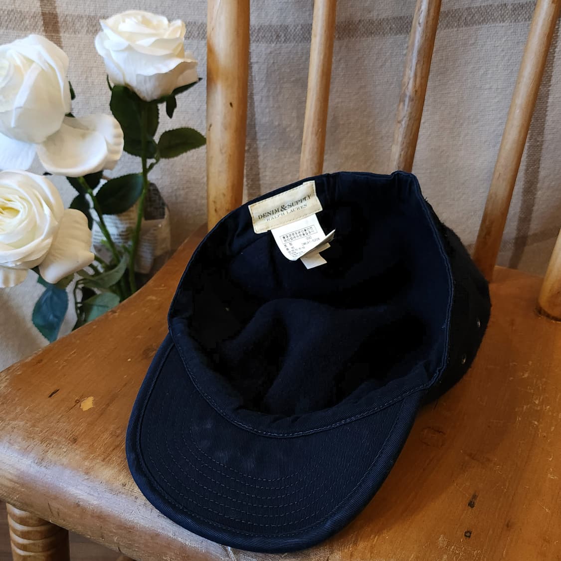 폴로 모자 데님앤서플라이 밀리터리 모자 울 캡모자 뉴스보이 네이비 F 상품이미지5