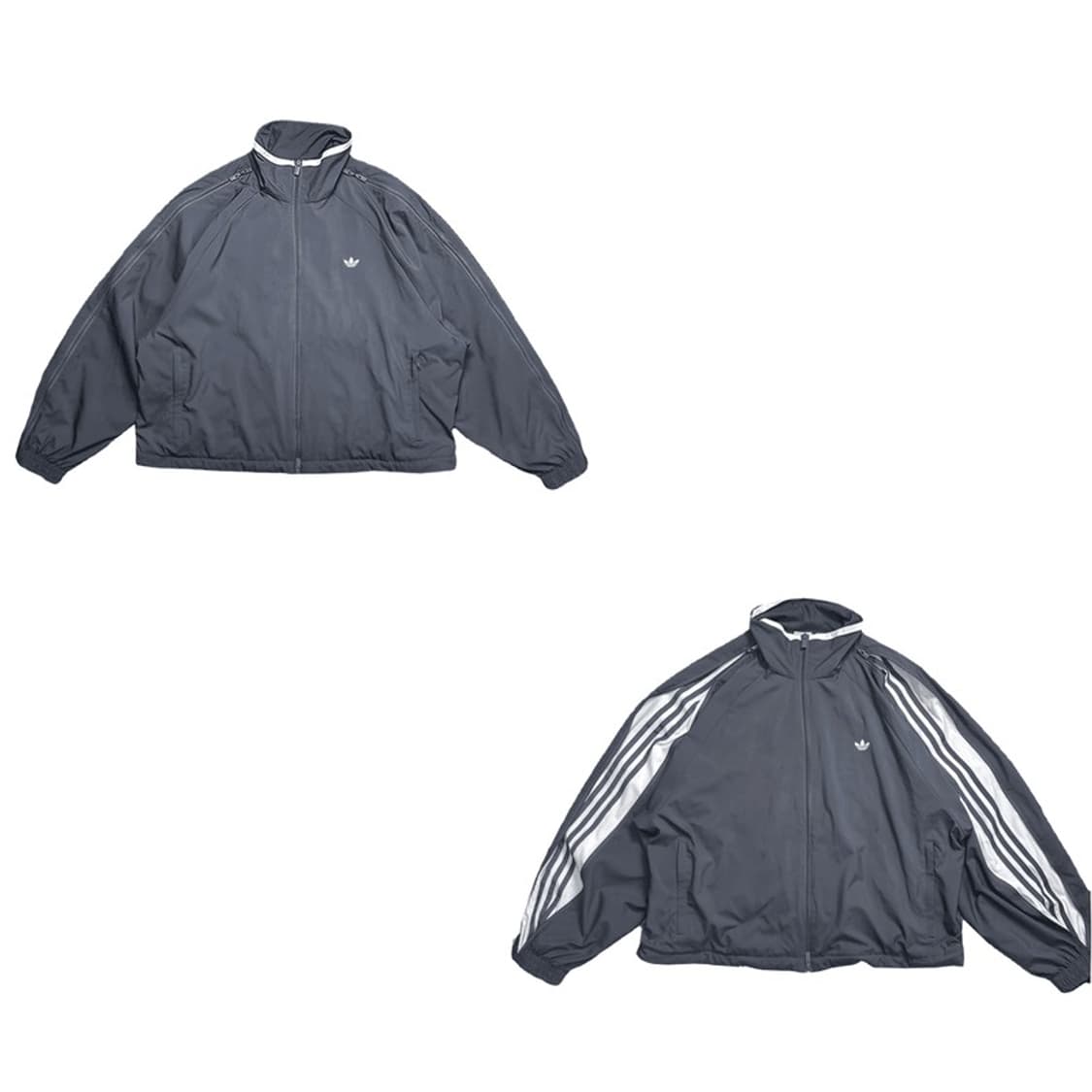 ADIDAS 아딜레니엄 트랙탑 그레이 XL 상품이미지1
