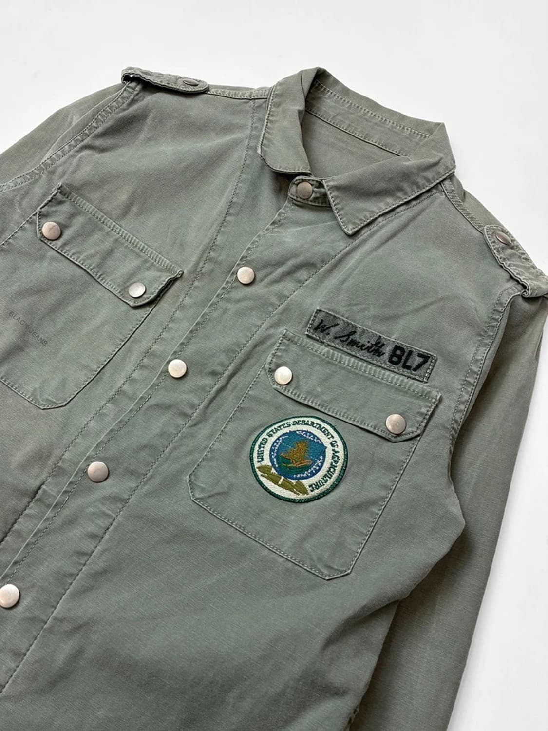 블랙라벨 펜타곤 00s 밀리터리 야상 셔츠 PN5074 상품이미지2