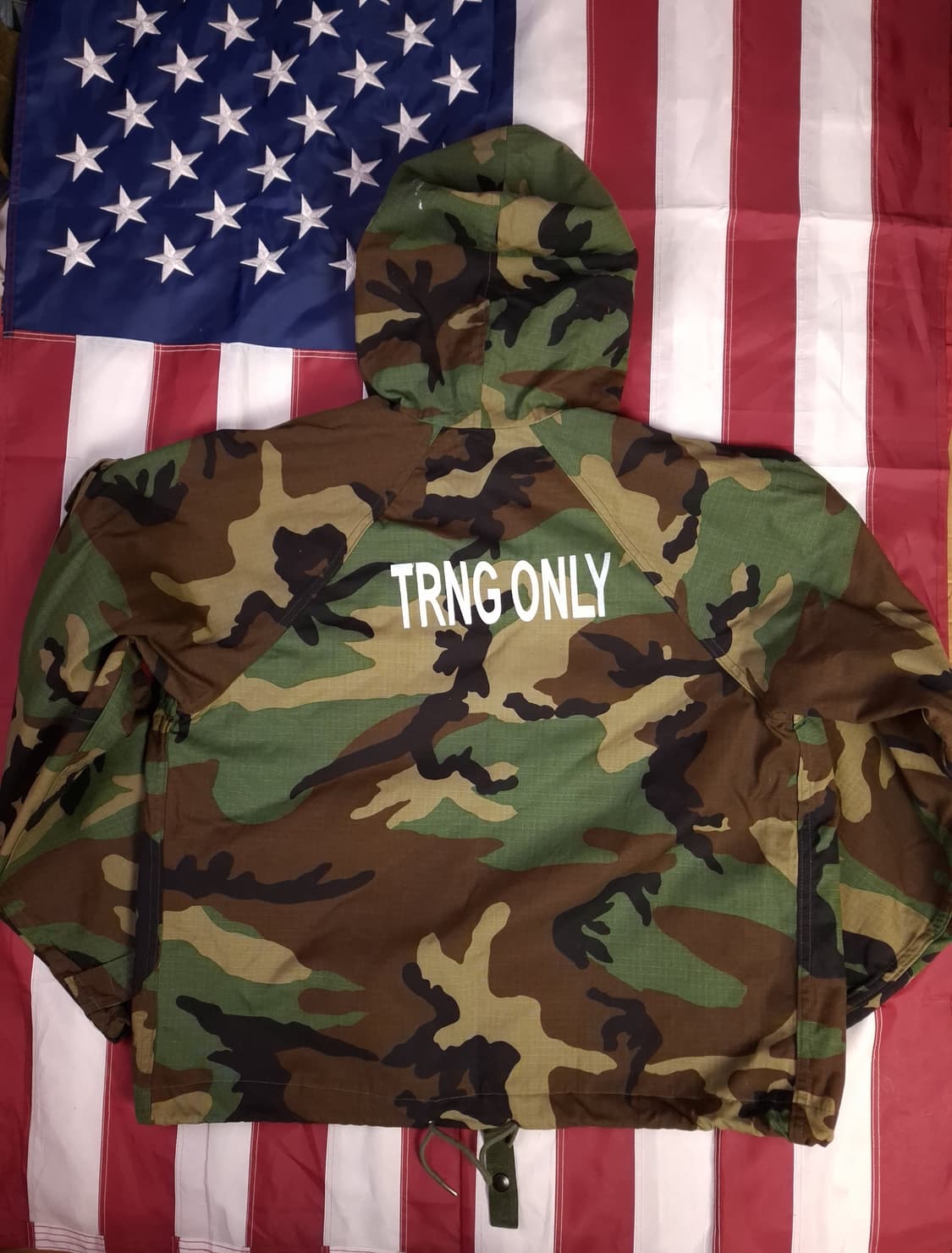 새제품급 오리지날 미군 지급용 케미칼 가스화생방복 자켓 상품이미지1