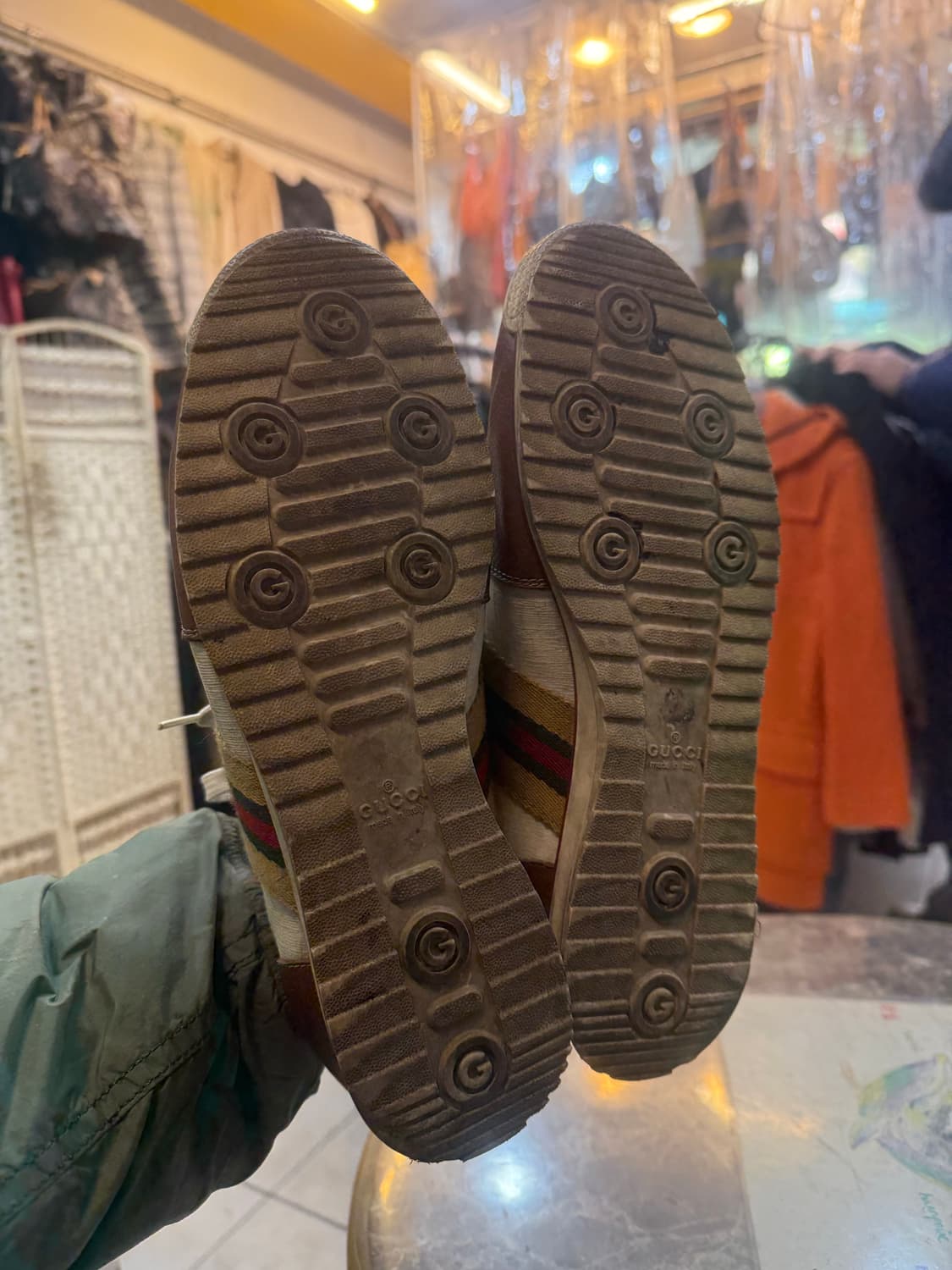 7반/265 정품 구찌 로우 스니커즈 팝니다 상품이미지9