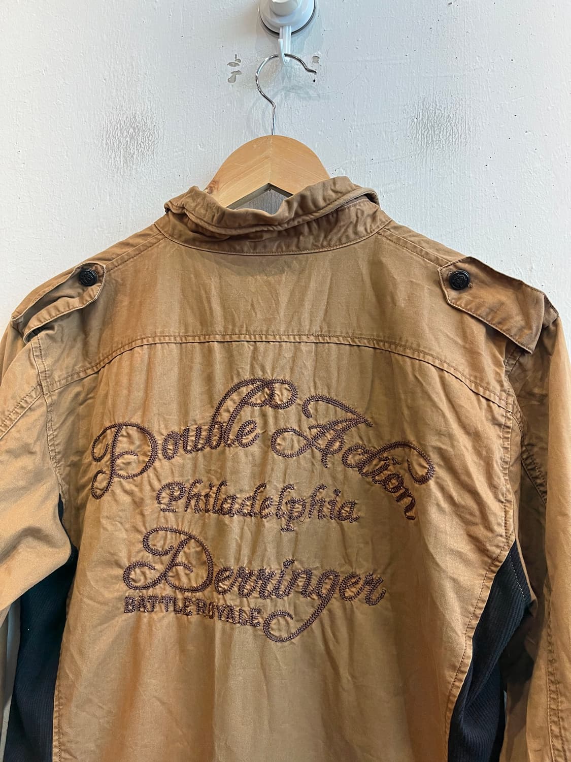 Slow Hand Jam 필라델피아 자수 밀리터리 셔츠 상품이미지4