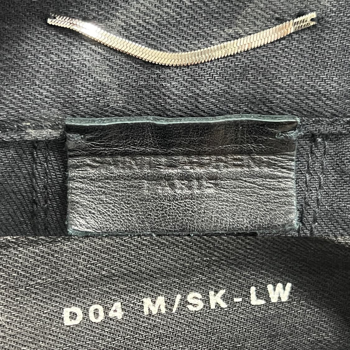 생로랑 15FW 레더 패널진 상품이미지7