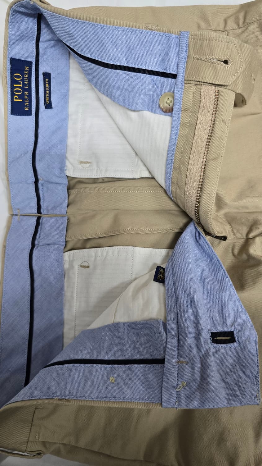 [새상품]폴로 랄프 로렌 슬림핏 베이지 면바지29/32 상품이미지4