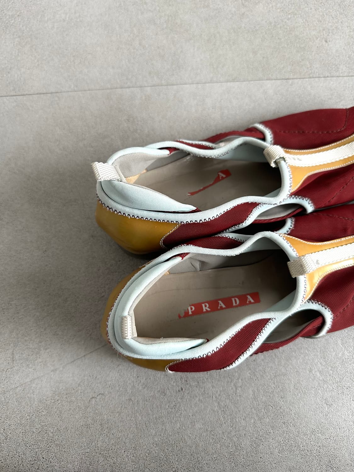 프라다 스포츠 초기 2000SS 스퀘어토 슬립온 상품이미지7