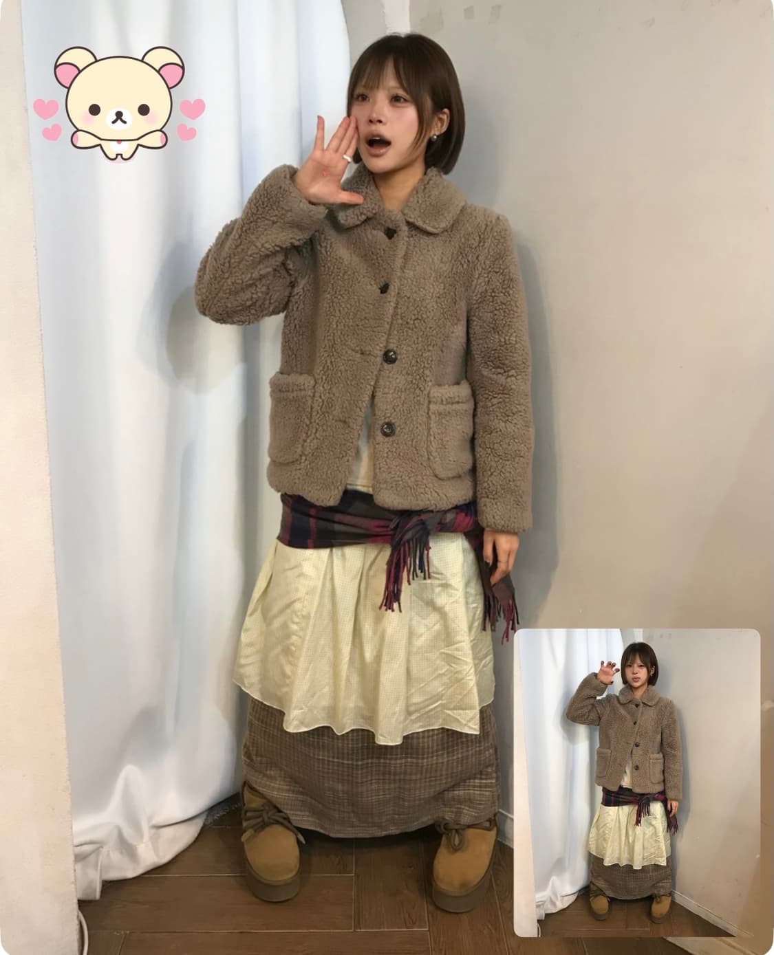 🐹뽀글이 도트 코디 🐹 상품이미지1